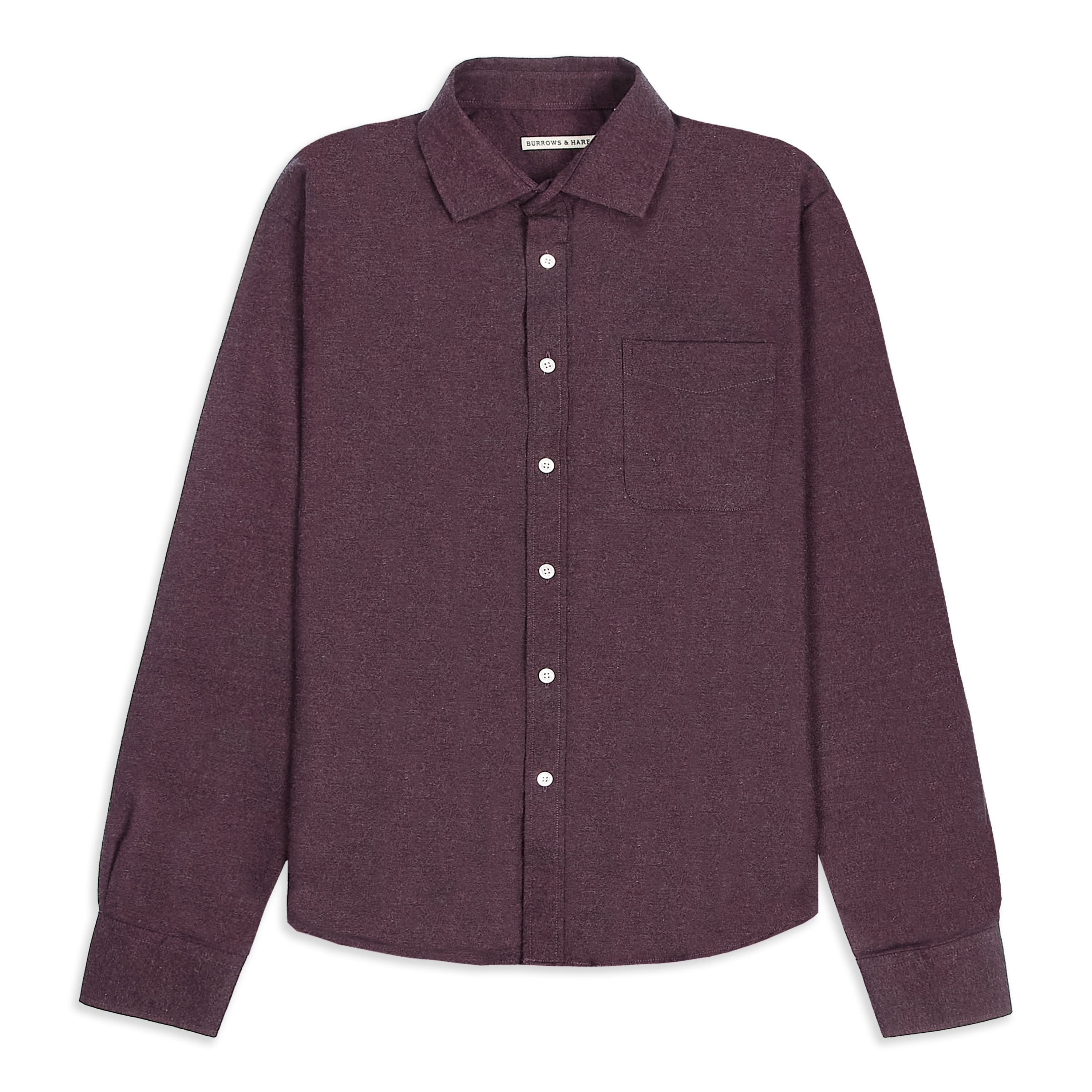 WP Classic Cotton Shirt - Burgundy
