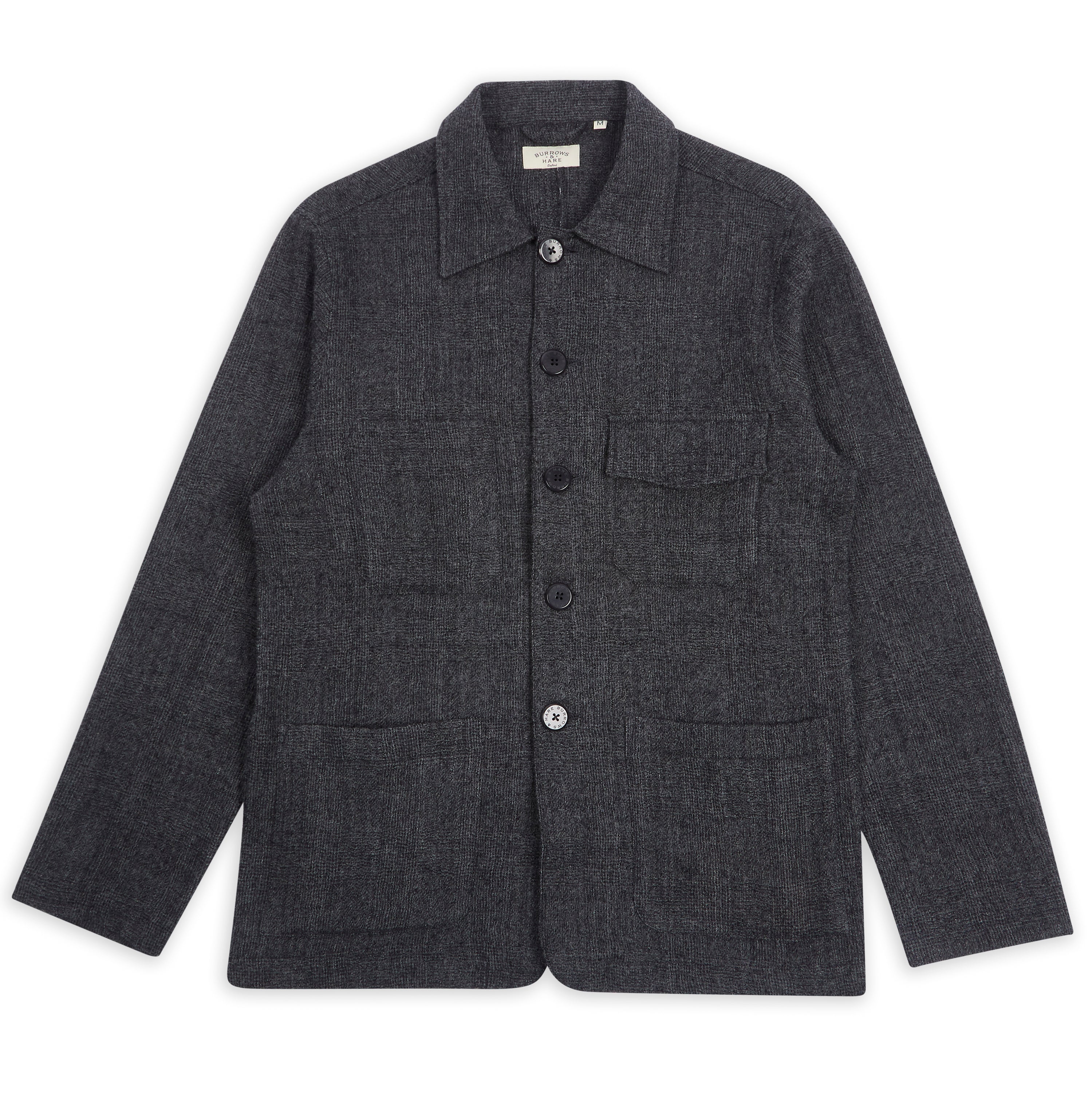 Wool Jericho Jacket - Dark Grey