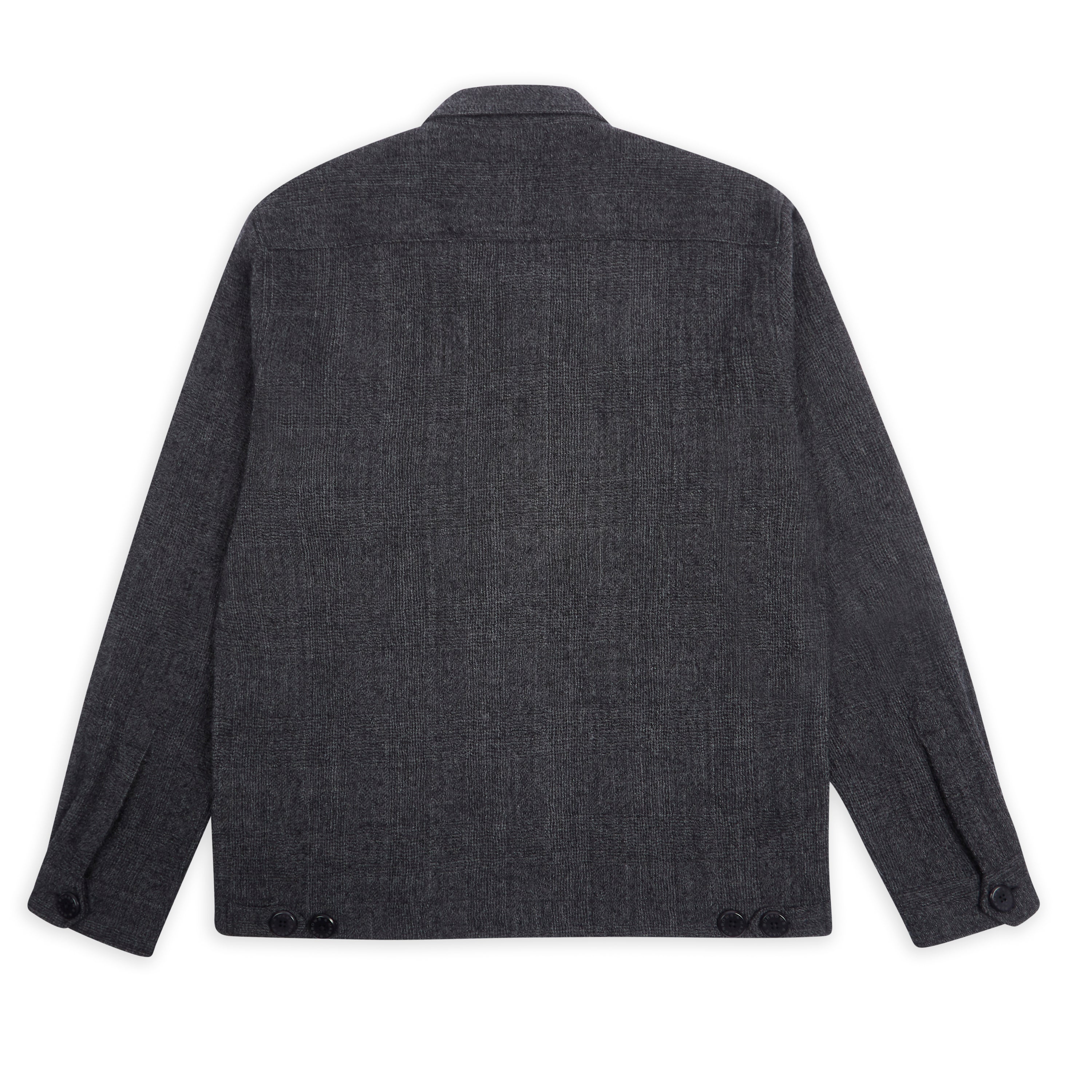 Wool James Jacket - Dark Grey