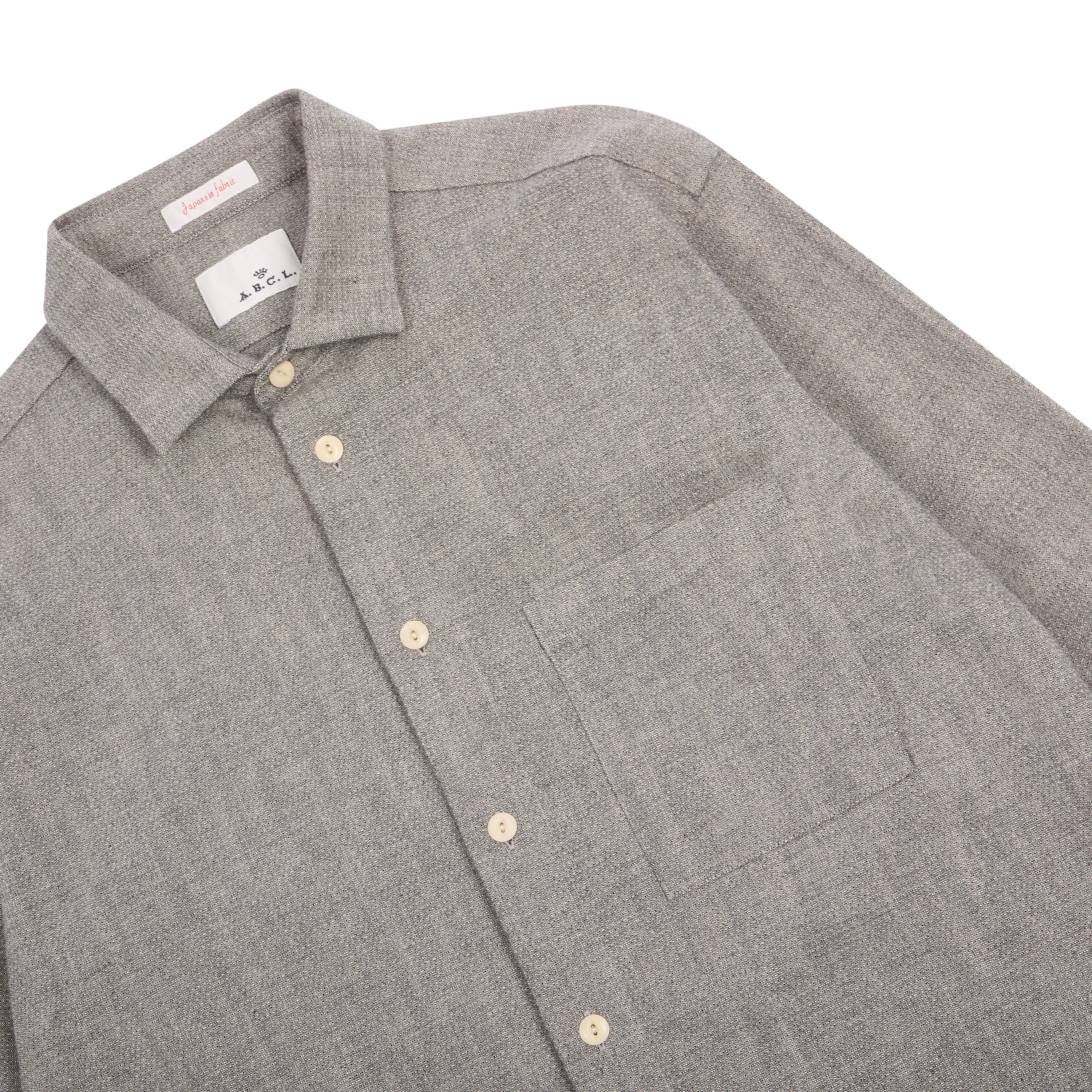 Cali Shirt - Dobby Light Grey