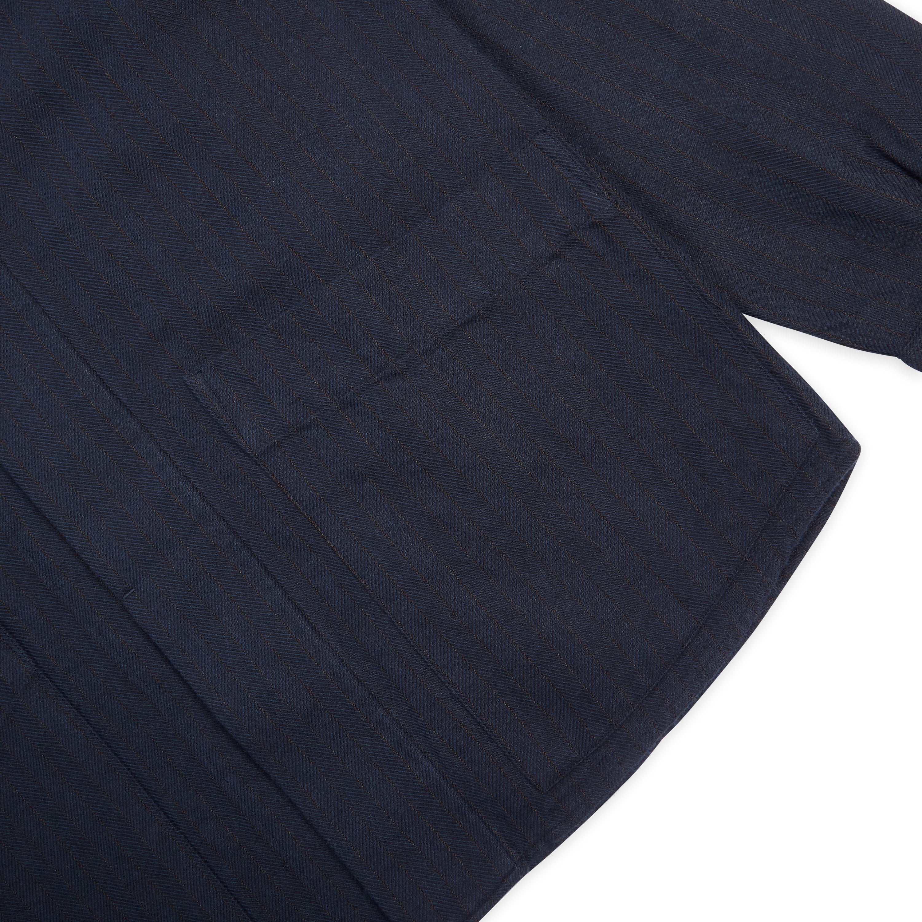 Kimi Shirt - Herringbone Navy