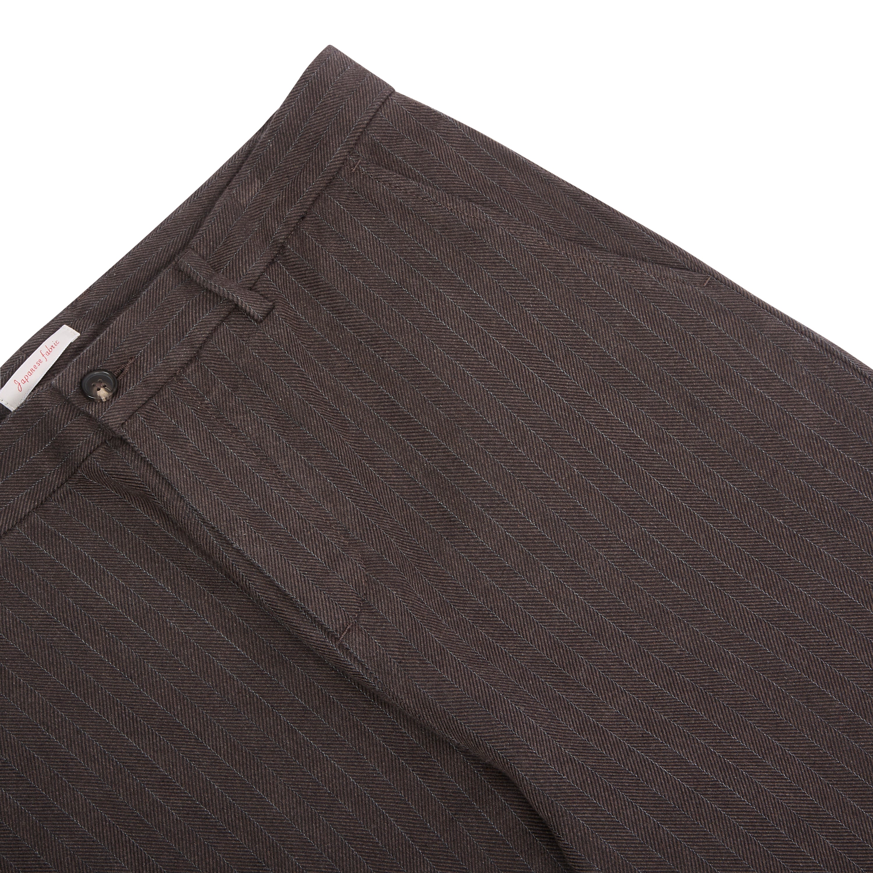 Alvise Trouser - Herringbone Stripe