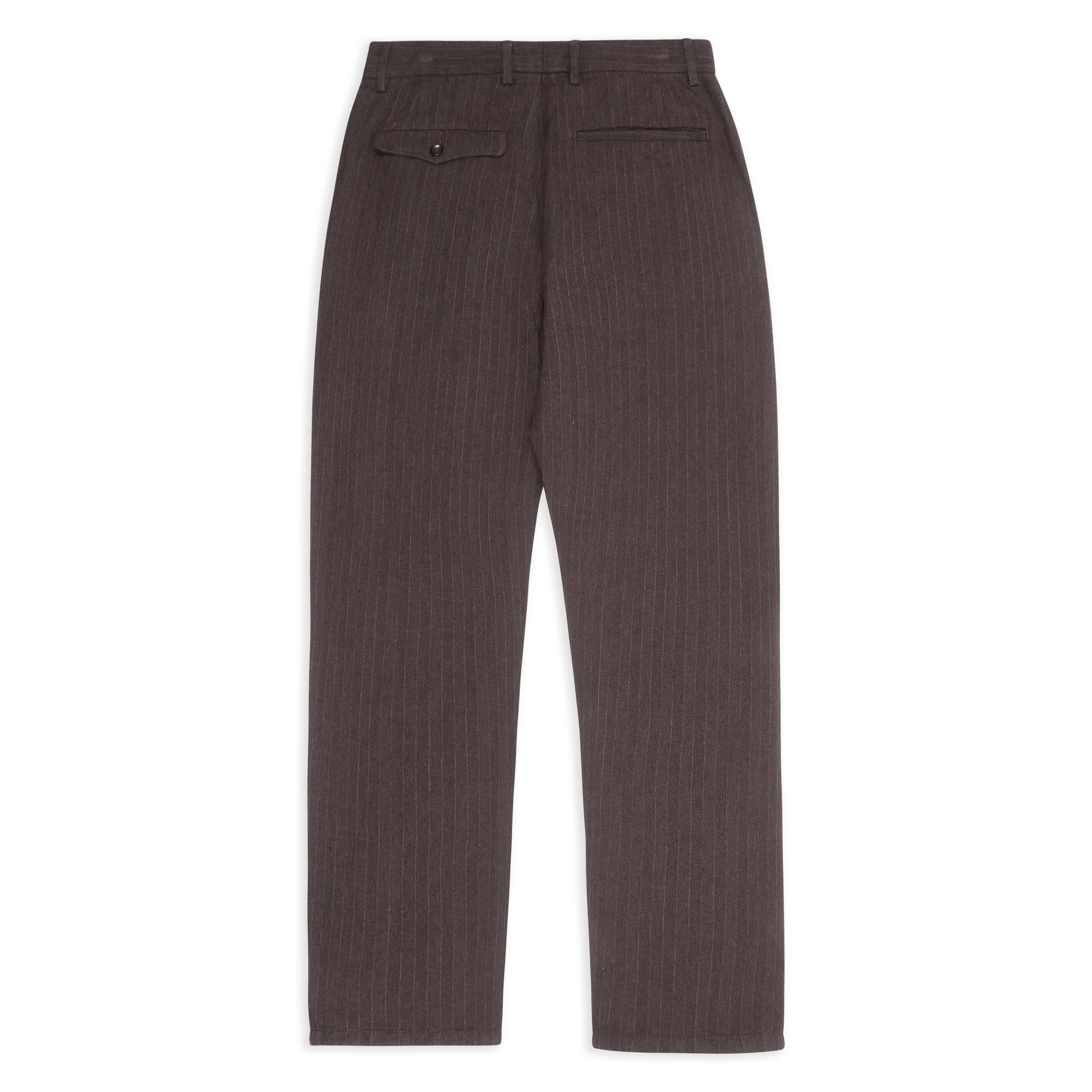 Alvise Trouser - Herringbone Stripe