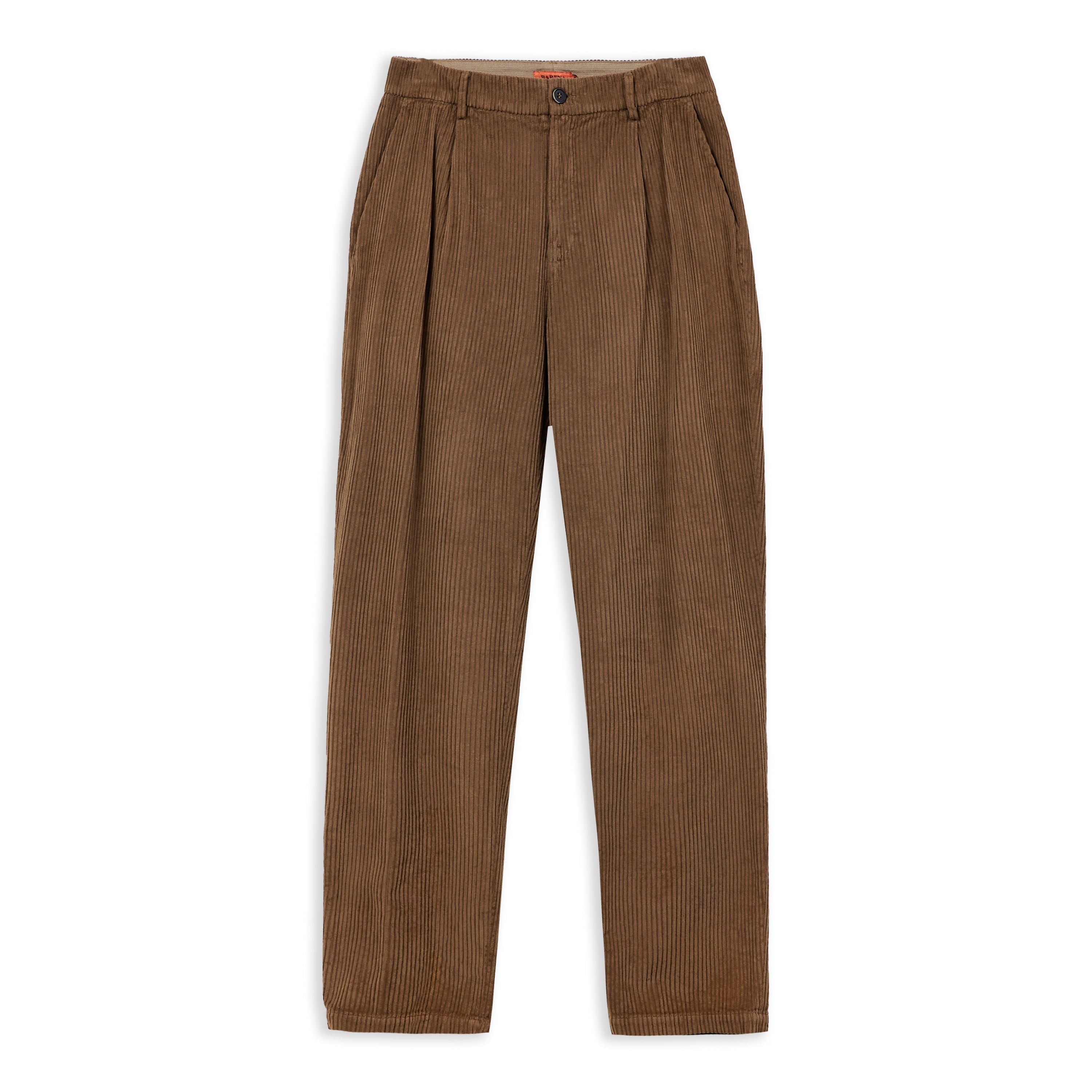 Gazara Trouser - Tabacco - Burrows & Hare