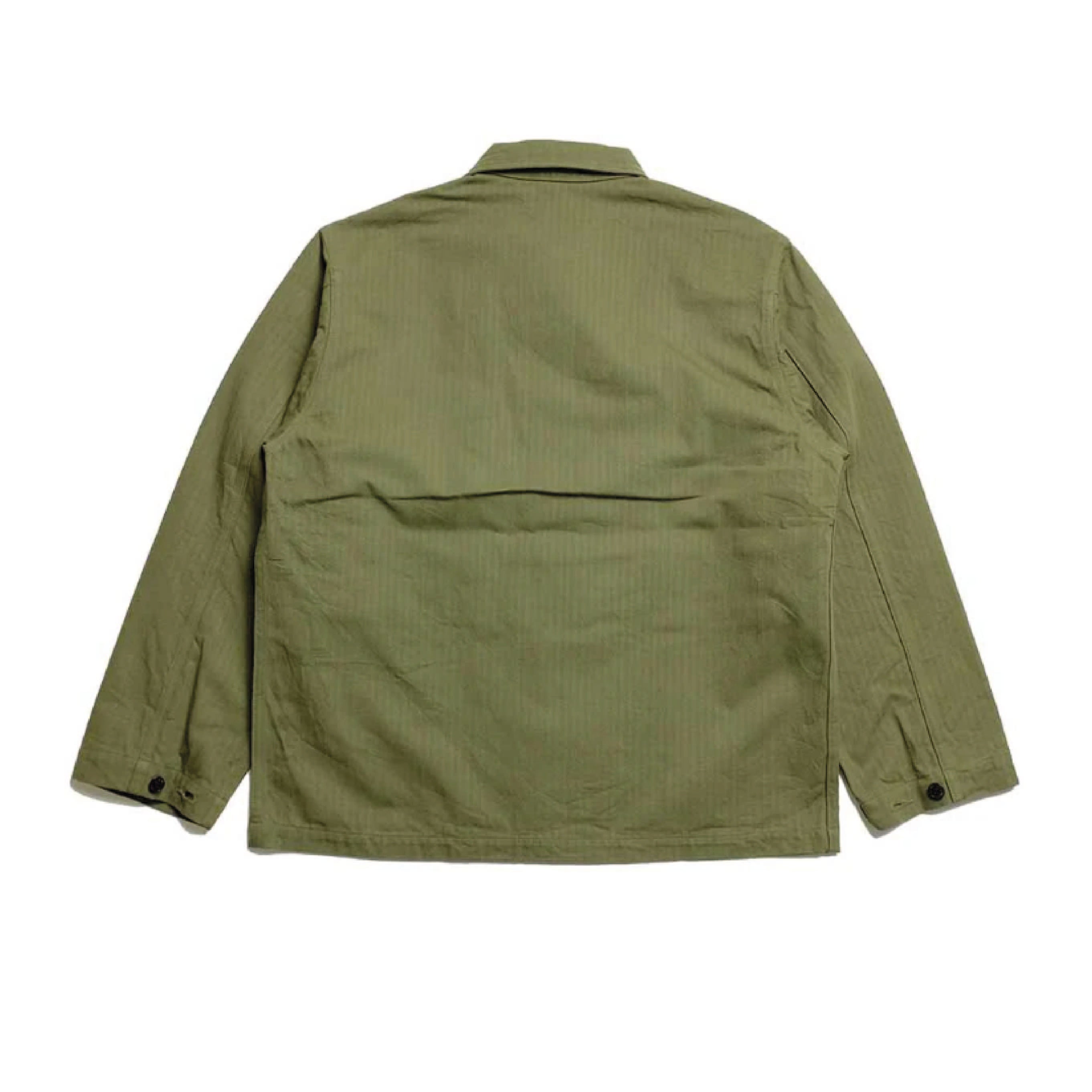 Jacket Herringbone Twill Special - Olive