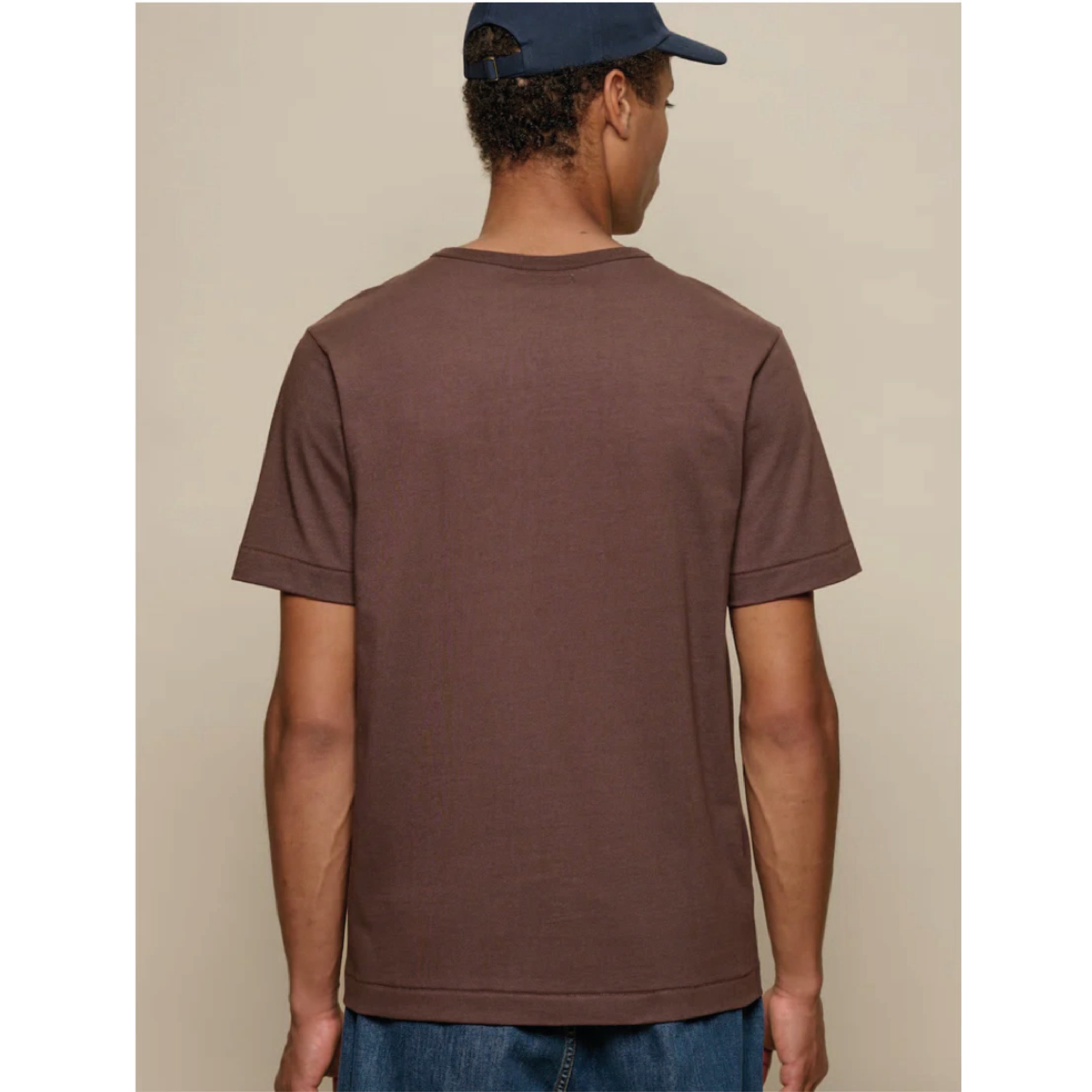 Mid-Century Machine Refined Fit T-Shirt - Chocolate