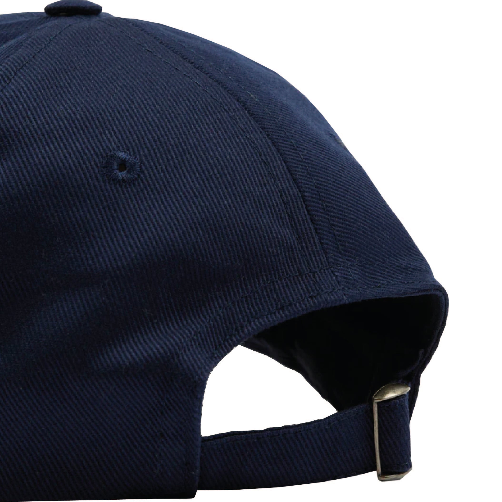 Chainstitch '1977' Cotton Twill Baseball Cap - Navy