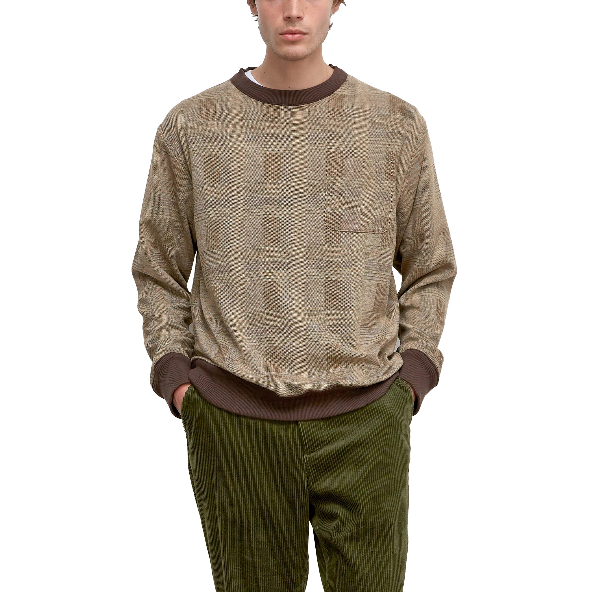  Sweatshirt - Beige for Mens