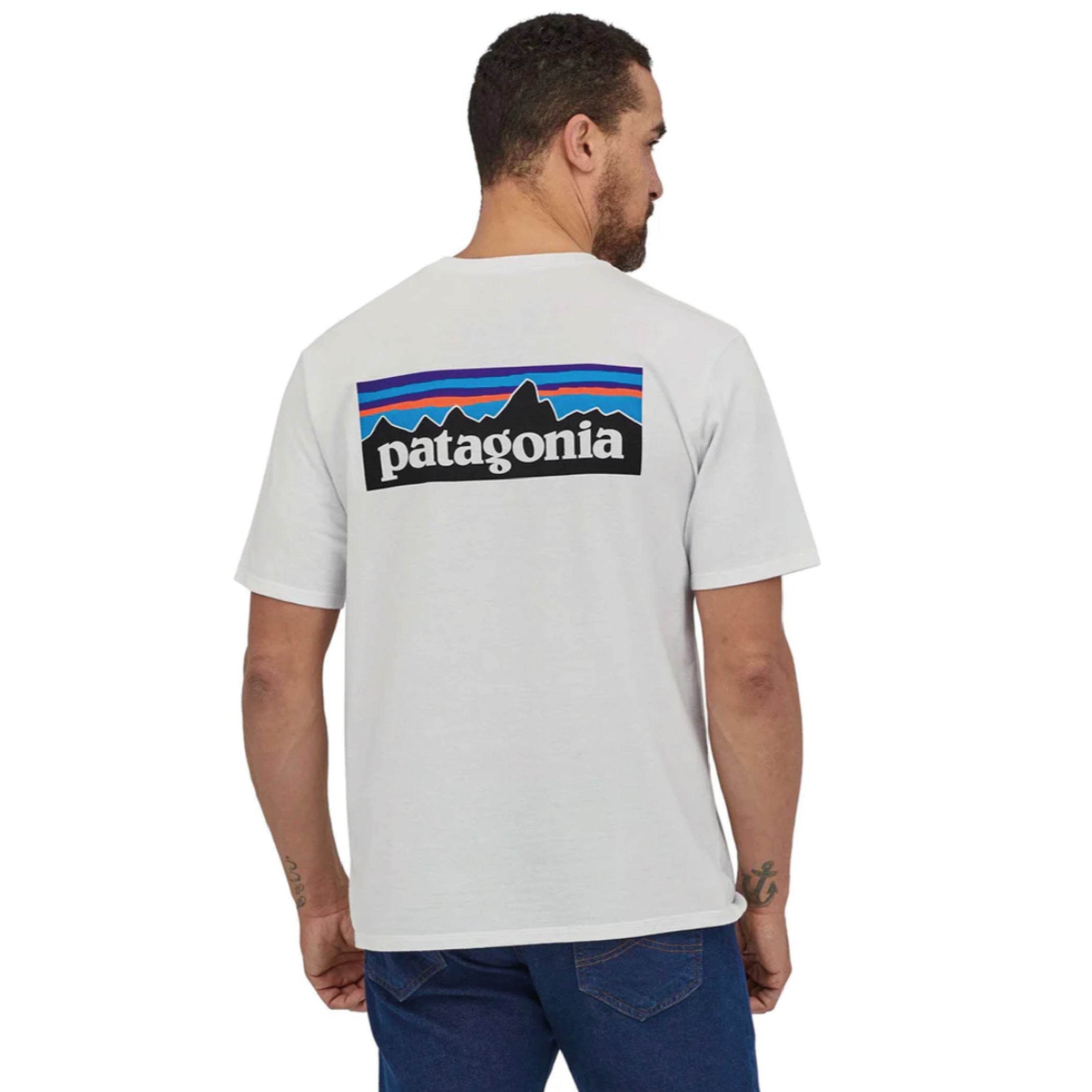 P-6 Logo Responsibili-Tee - White