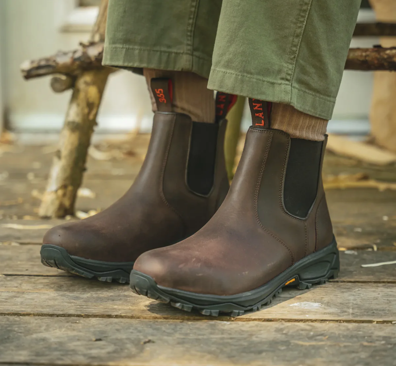 Ribchester - Brown Distressed