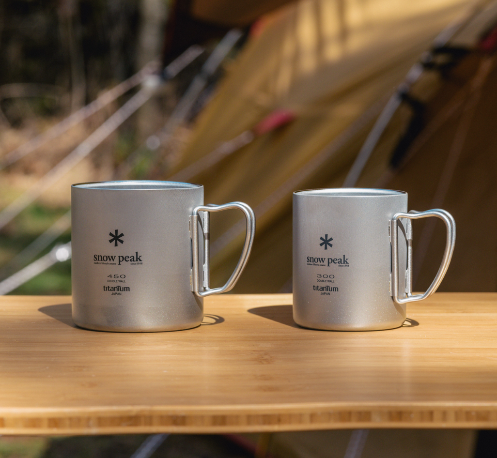 Titanium Double Walled Mugs - 220ml