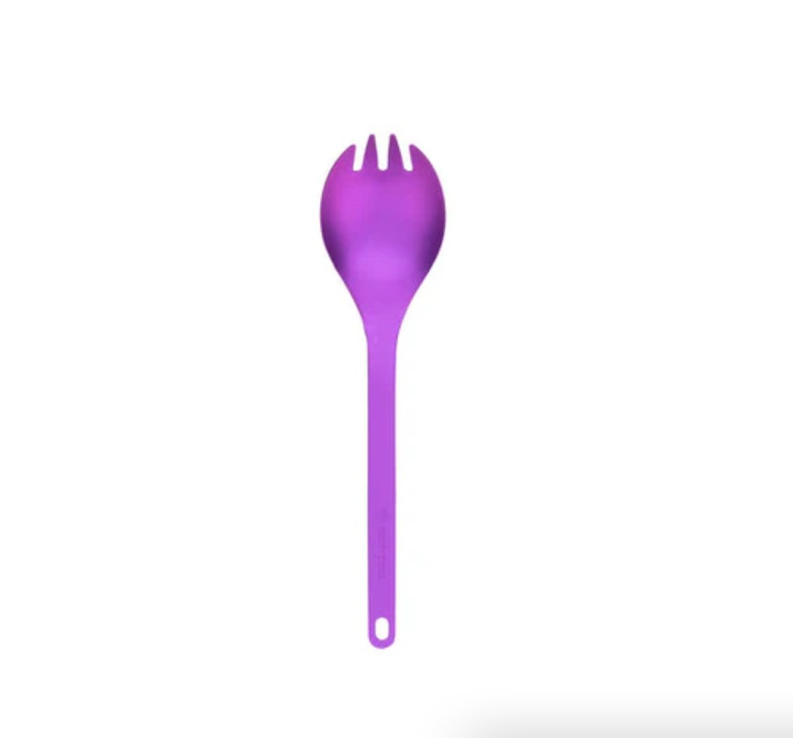 Titanium Colour Spork - Purple