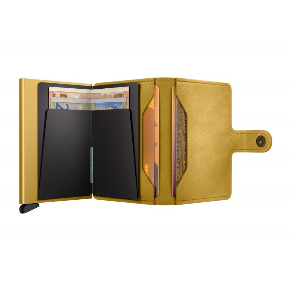 RFID Miniwallet - Vintage Yellow