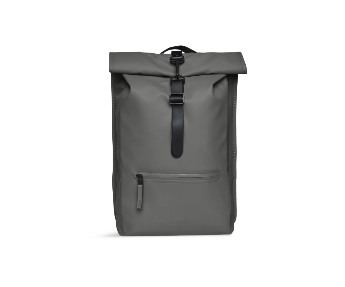 Rains Rolltop Rucksack - Dark Grey