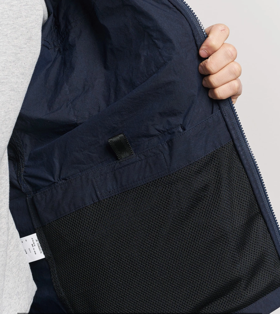 Snow Peak Indigo C/N Parka - Indigo in Indigo — view 2 of 6 | Burrows & Hare