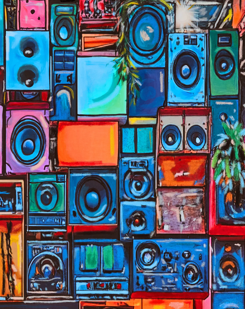 House of Music - Artist Edition Art Print | Signed & Hand Embellished