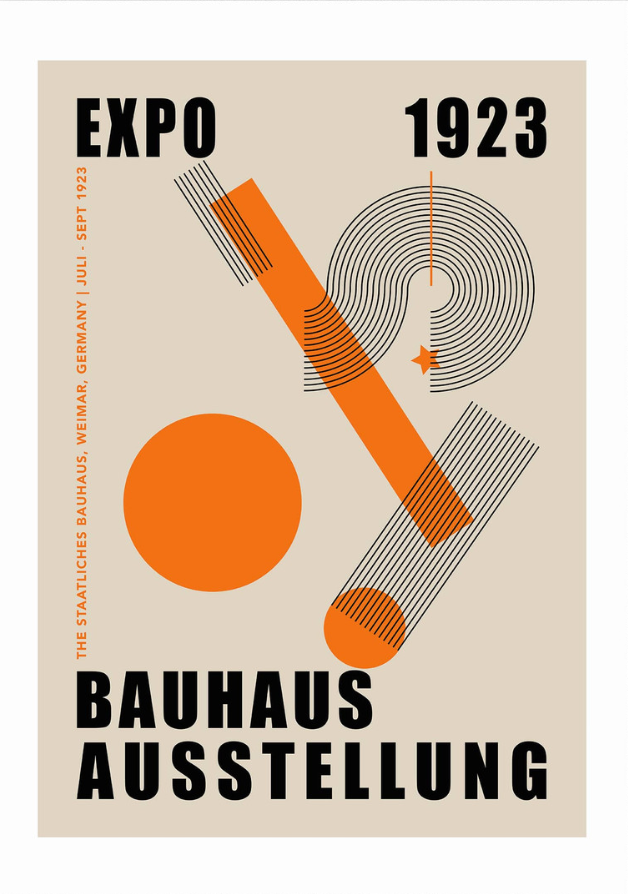 Orange Bauhaus