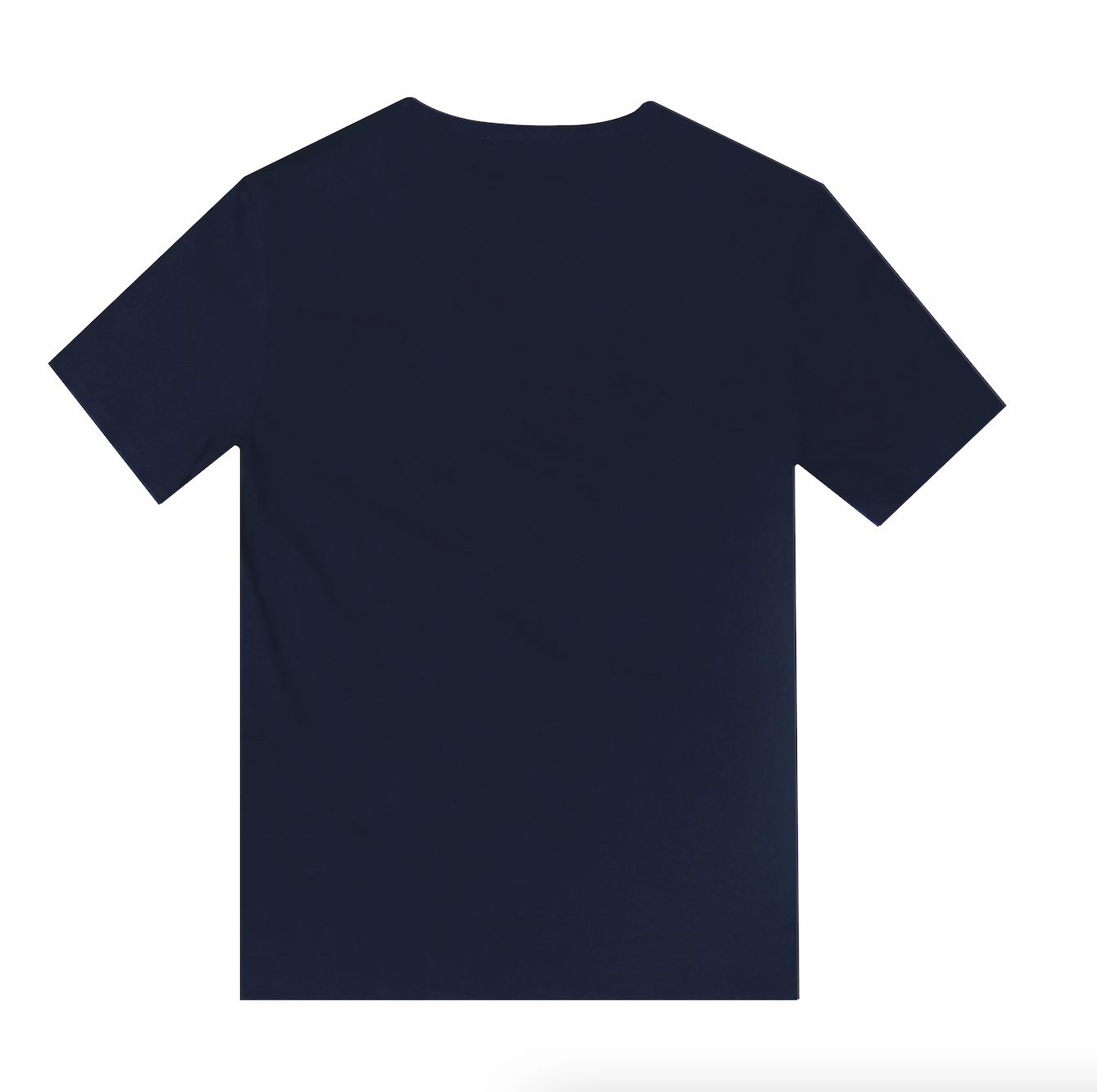 Linen & Cotton T-Shirt - Navy