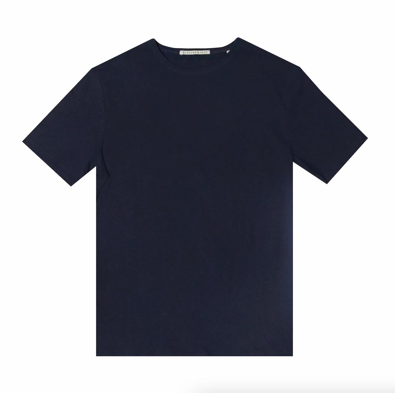 Linen & Cotton T-Shirt - Navy
