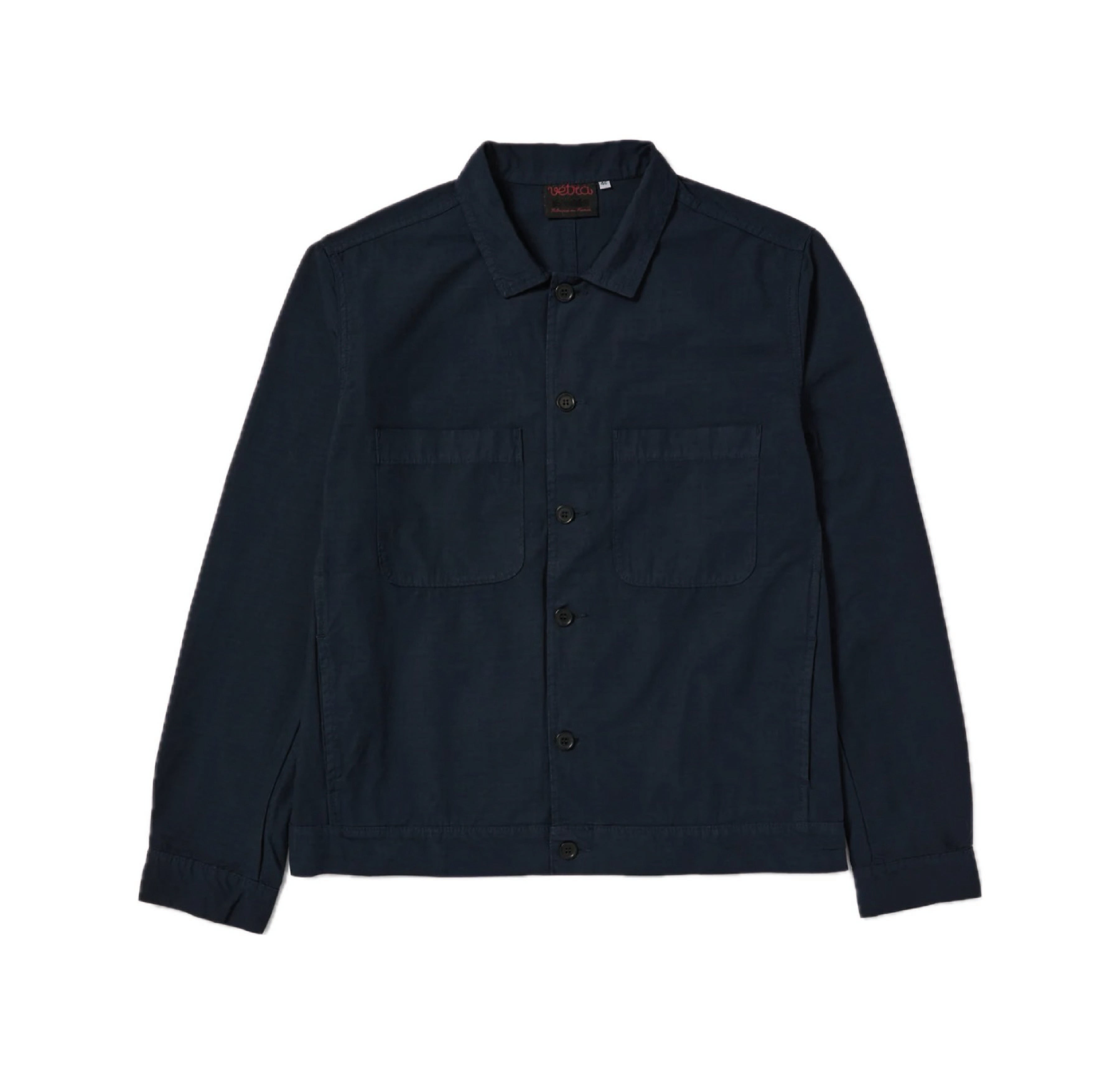 Organic Ripstop Weaved Bomber Jacket - Navy