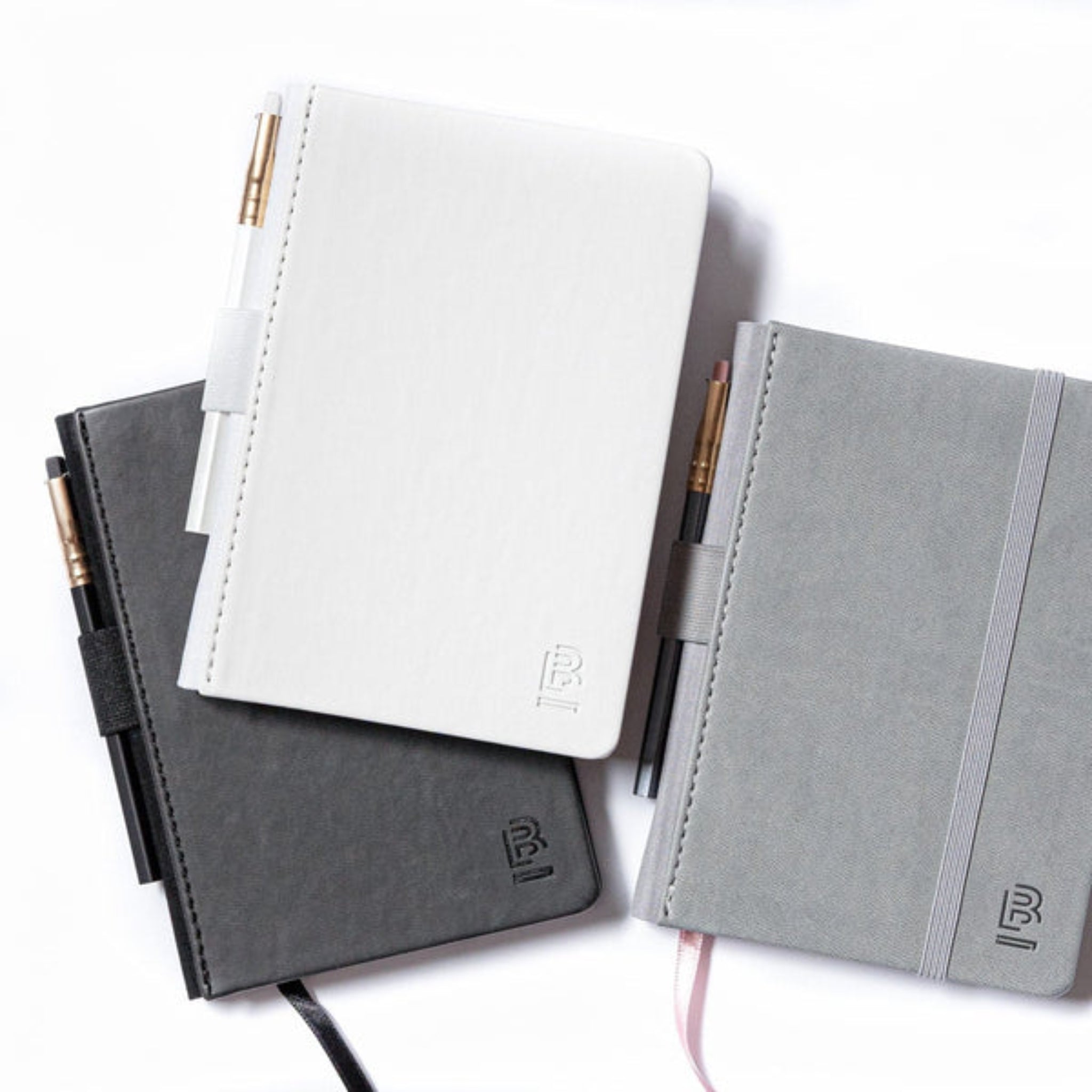 Blackwing Slate A6 Notebook & Pencil - White