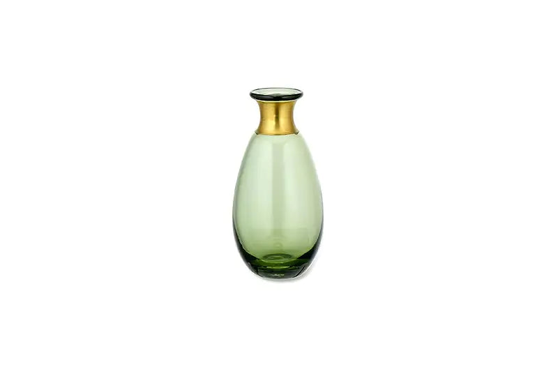 Mini Glass Vase Large Green