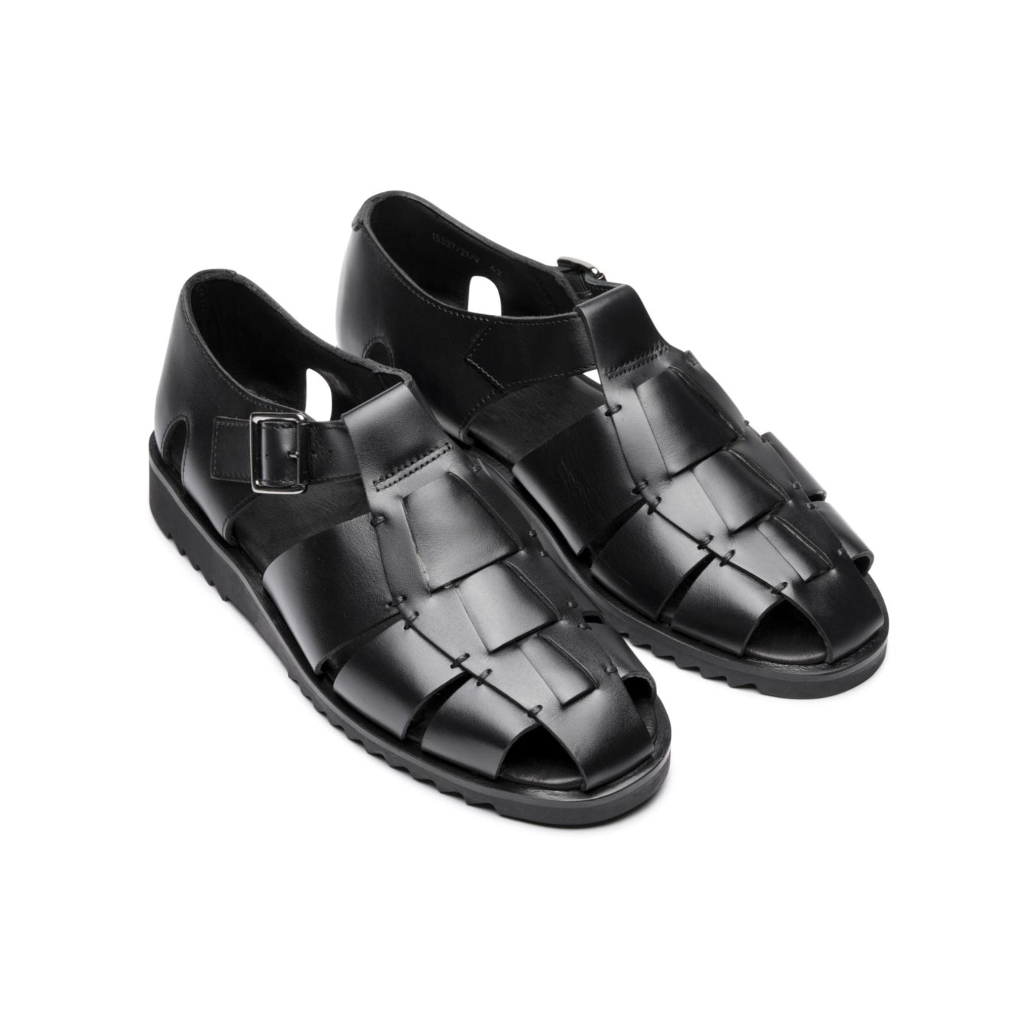 Pacific Sandal - Lisse Noir