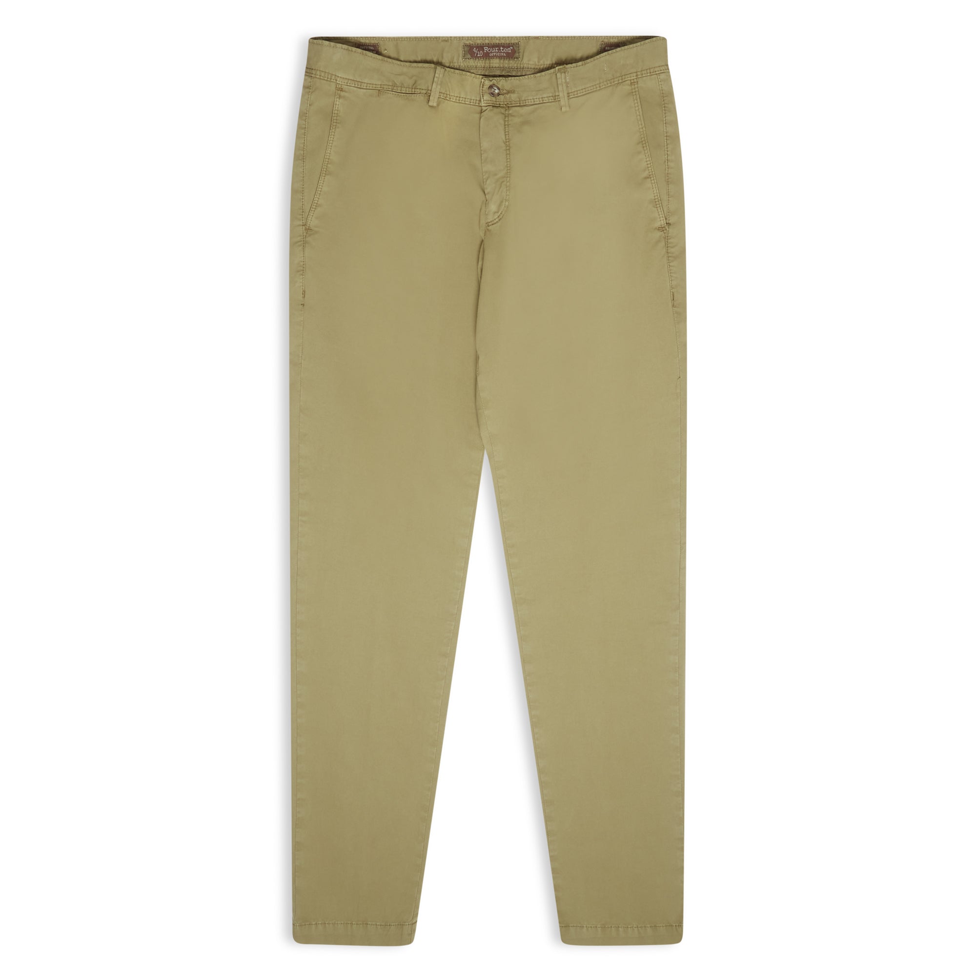 Burrows & Hare Chino - Khaki Green - Burrows and Hare