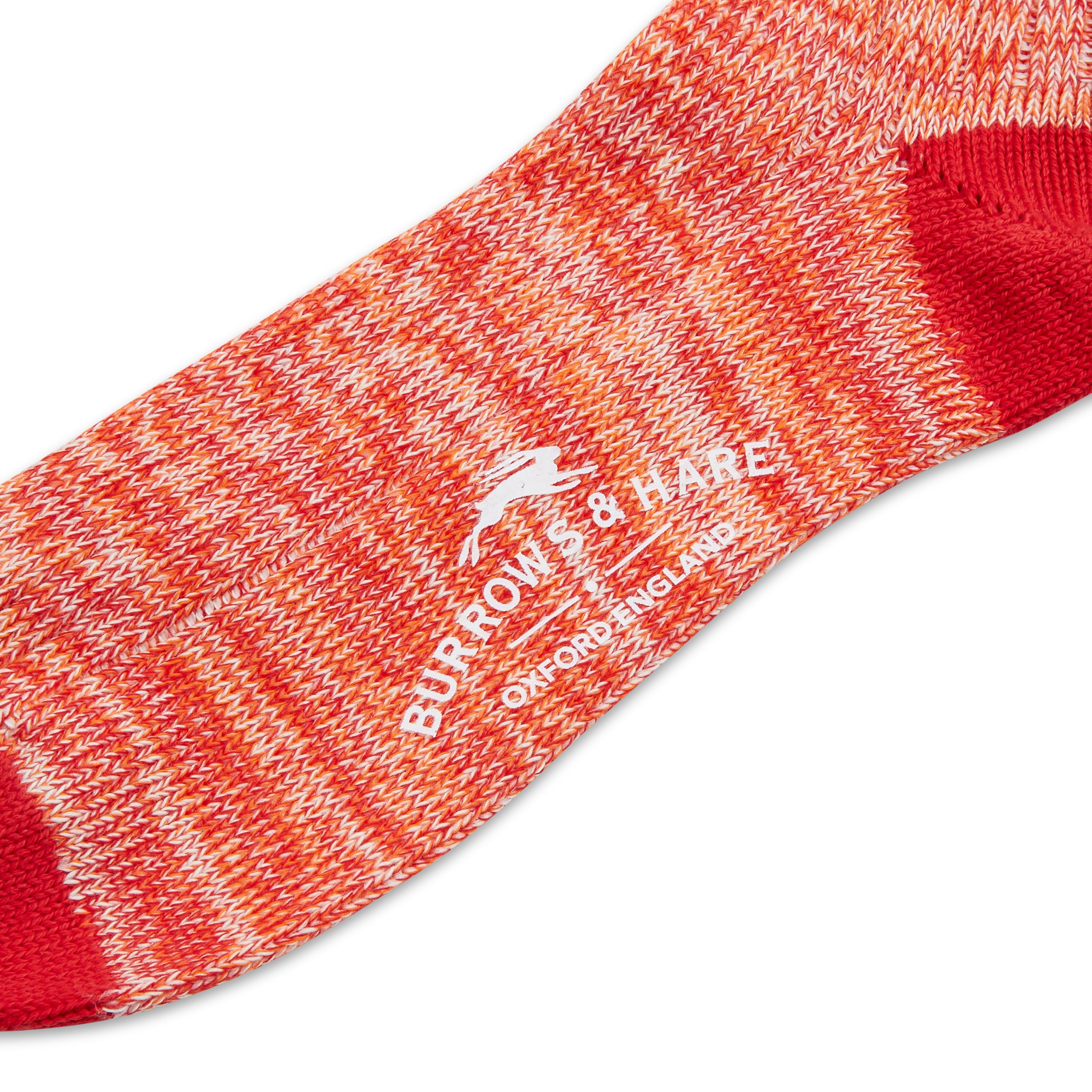 Knitted Socks Red