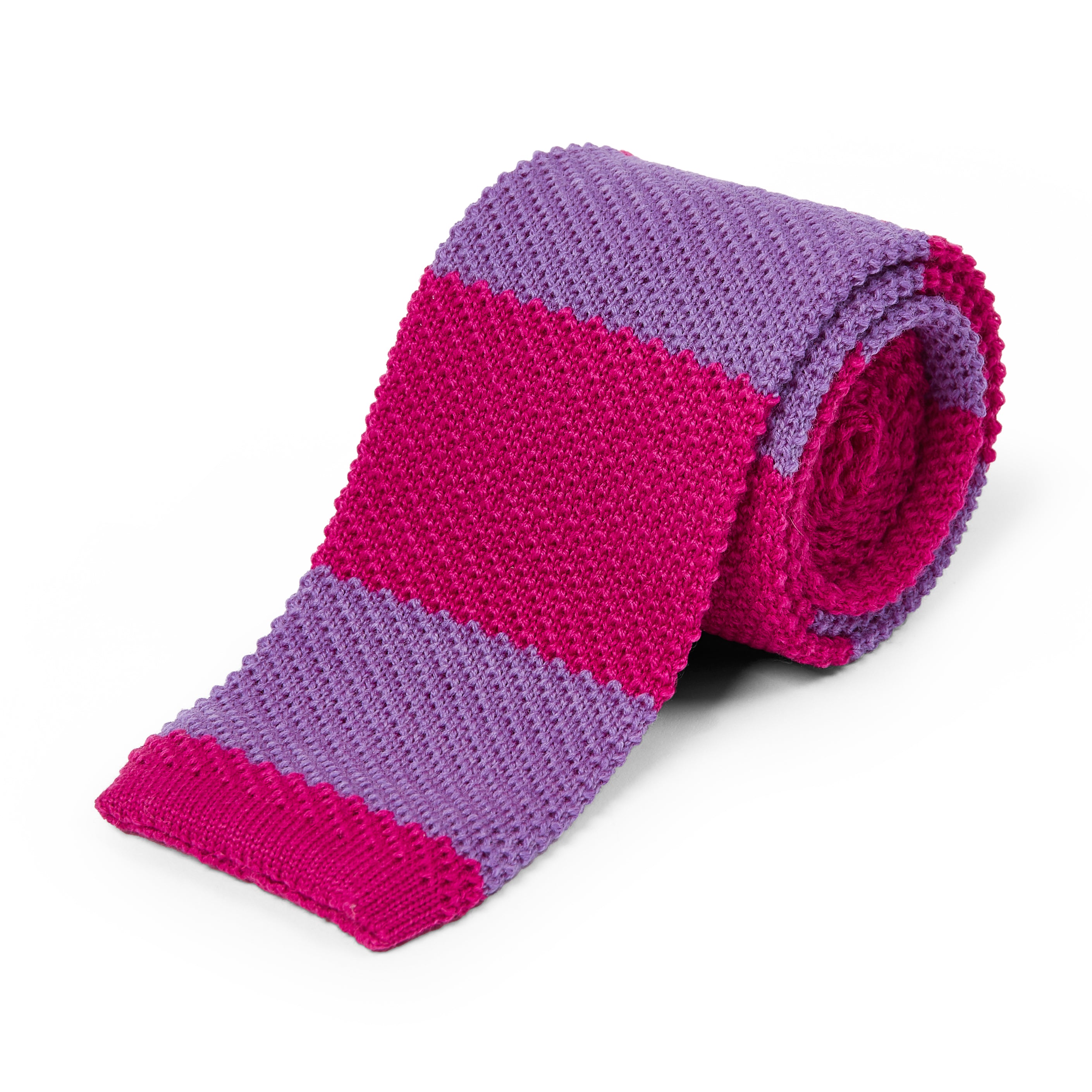 Tie - Fuchsia & Purple