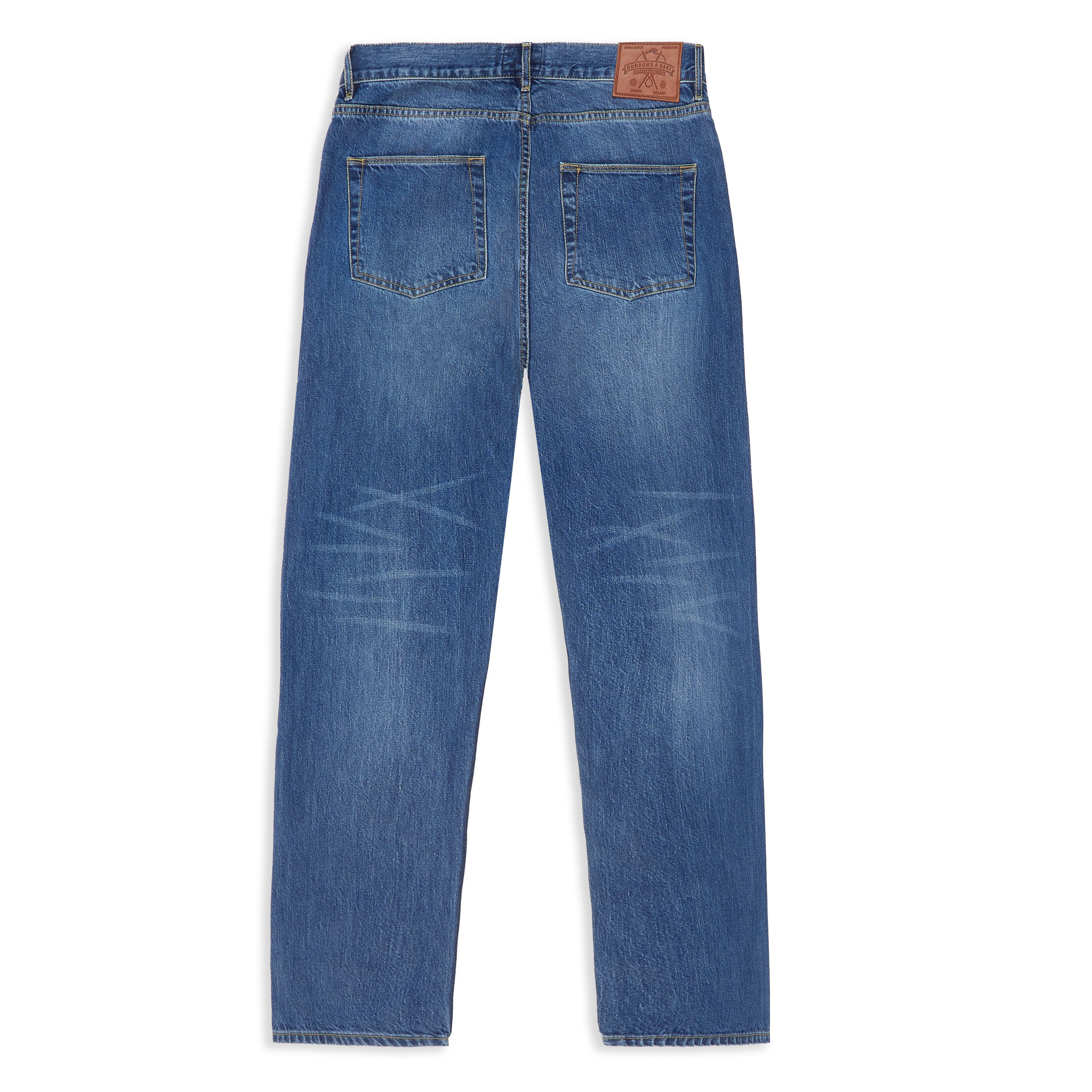 Straight Jeans Stone Wash