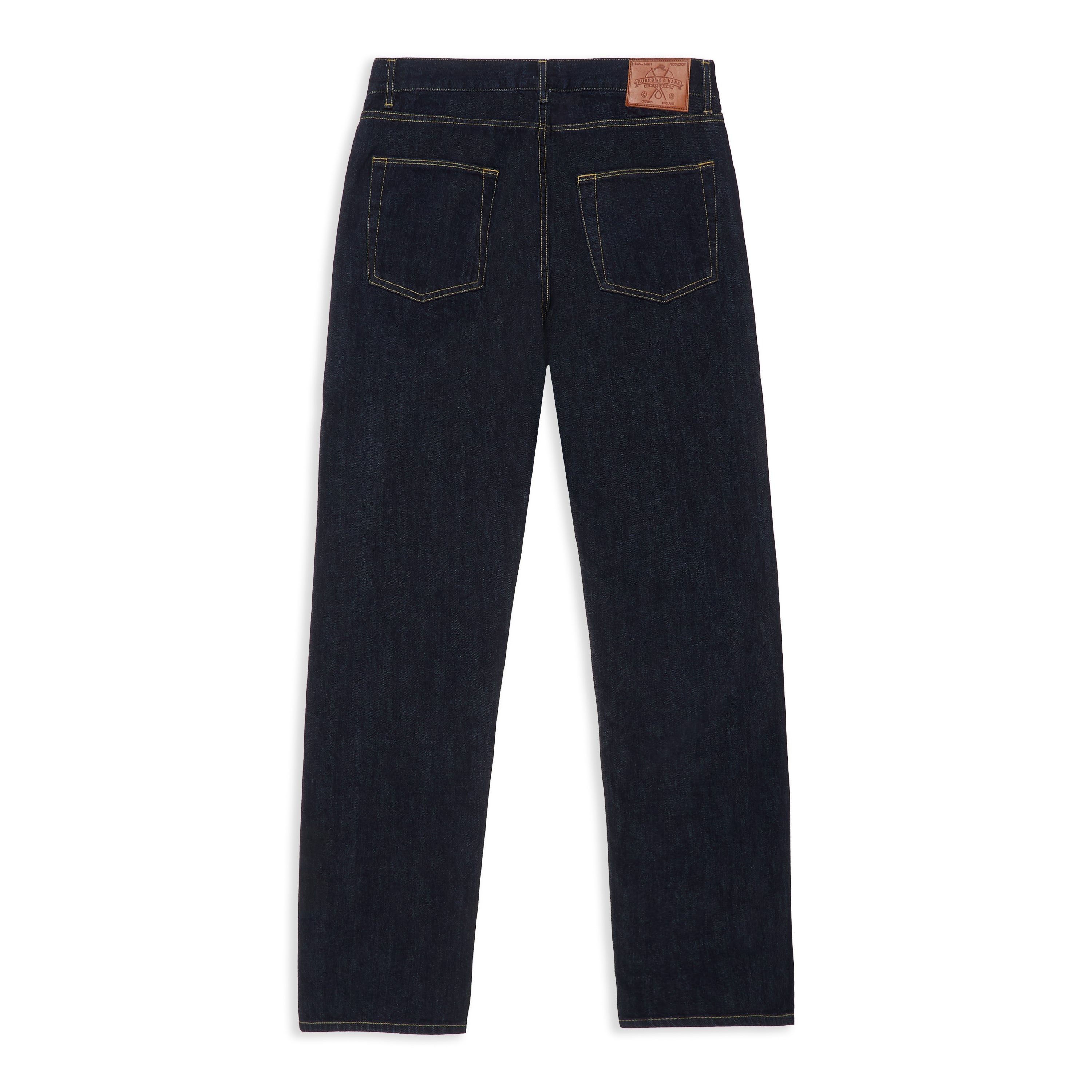 Men's Straight Jeans Rinse Wash