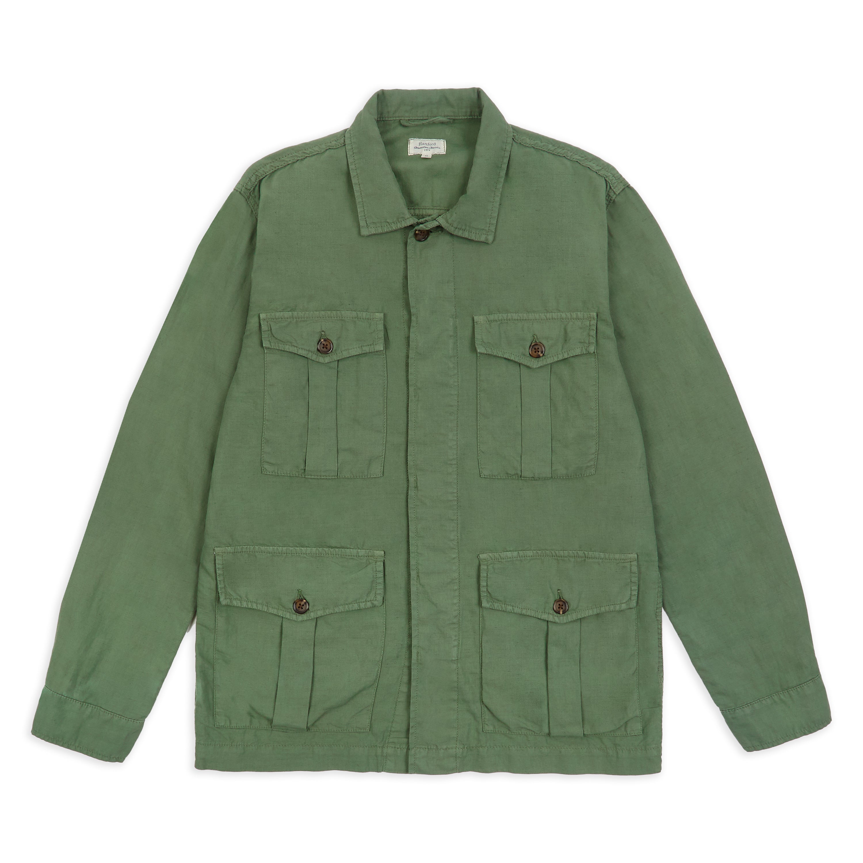 Hartford Jeep Jacket - Moss