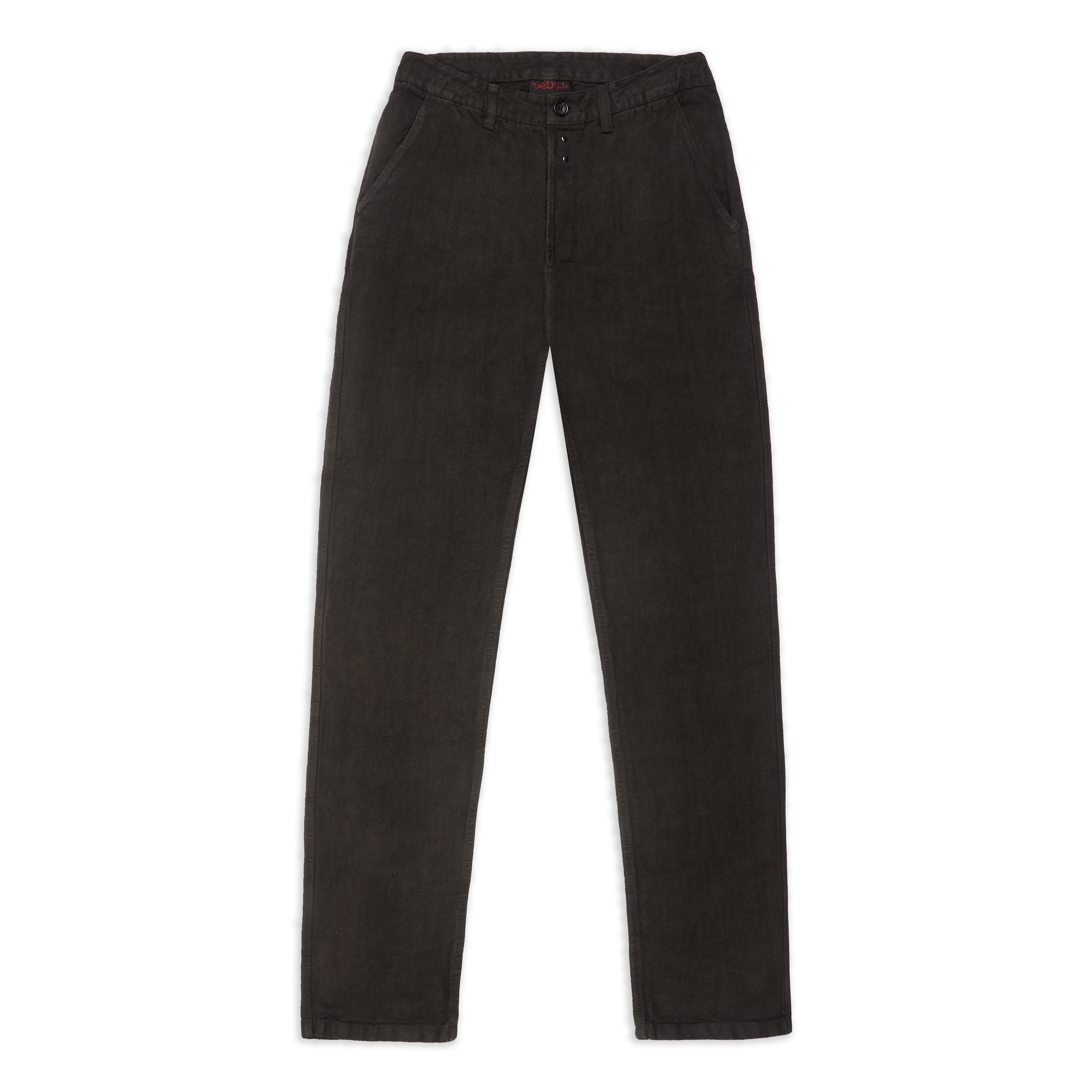 Heavy Linen Trousers - Elk