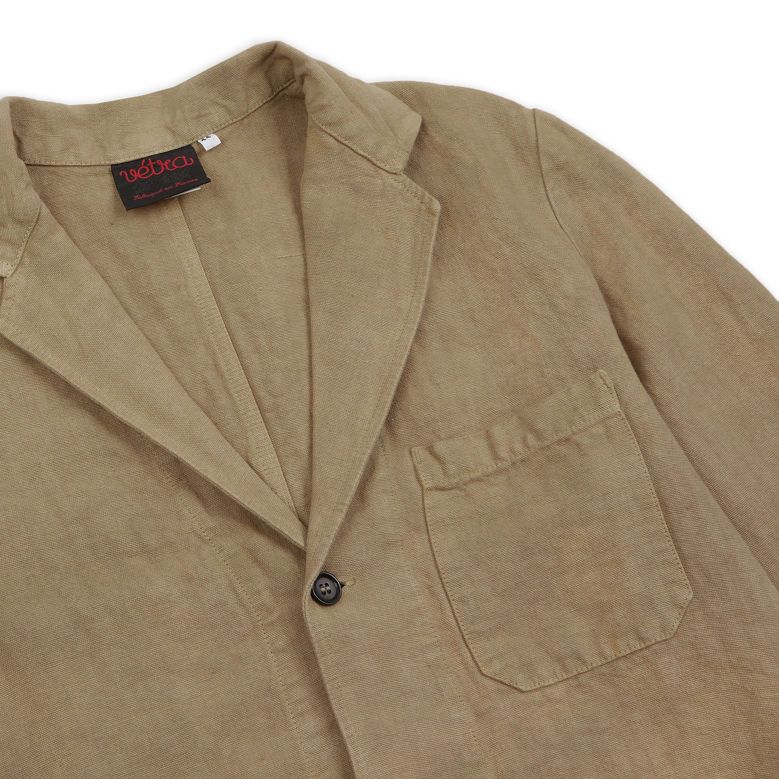 Linen Blazer - Wood