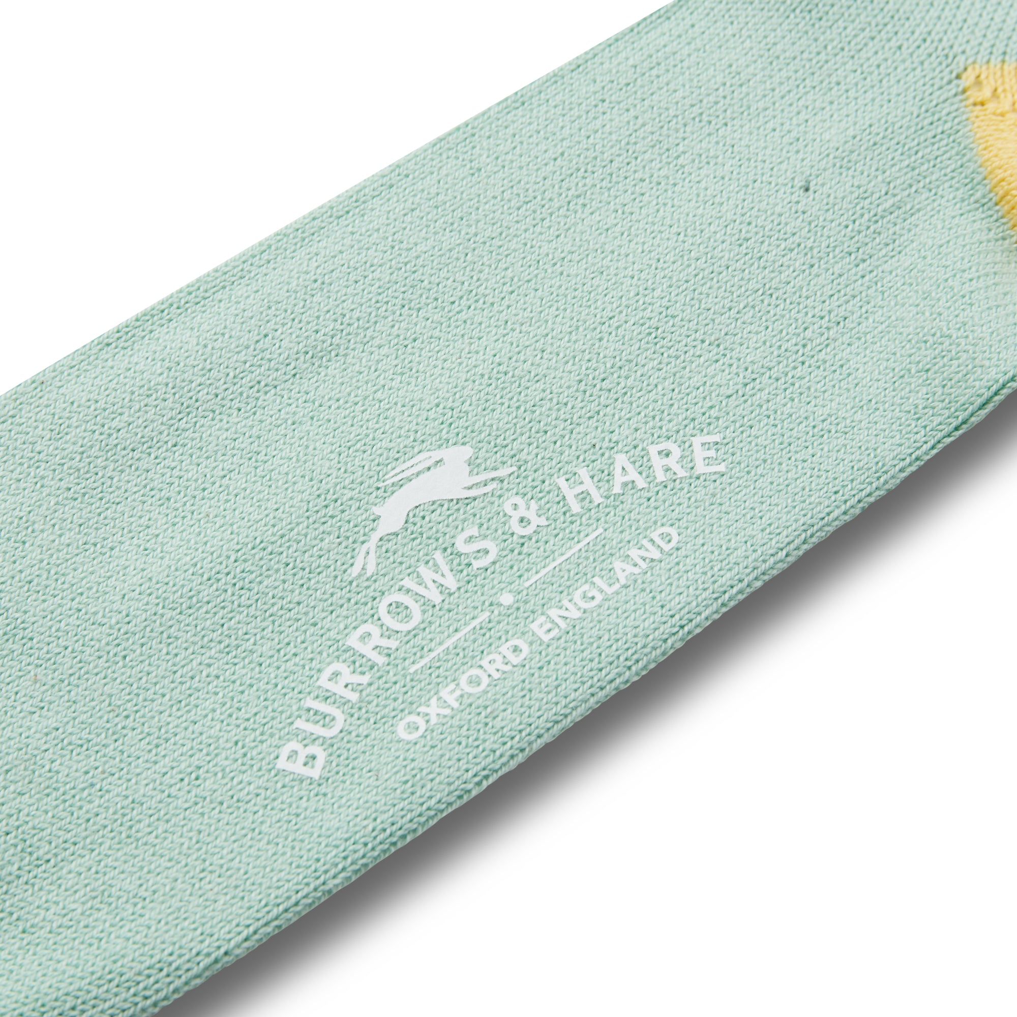 Burrows & Hare Fourway Socks - Mint - Burrows and Hare