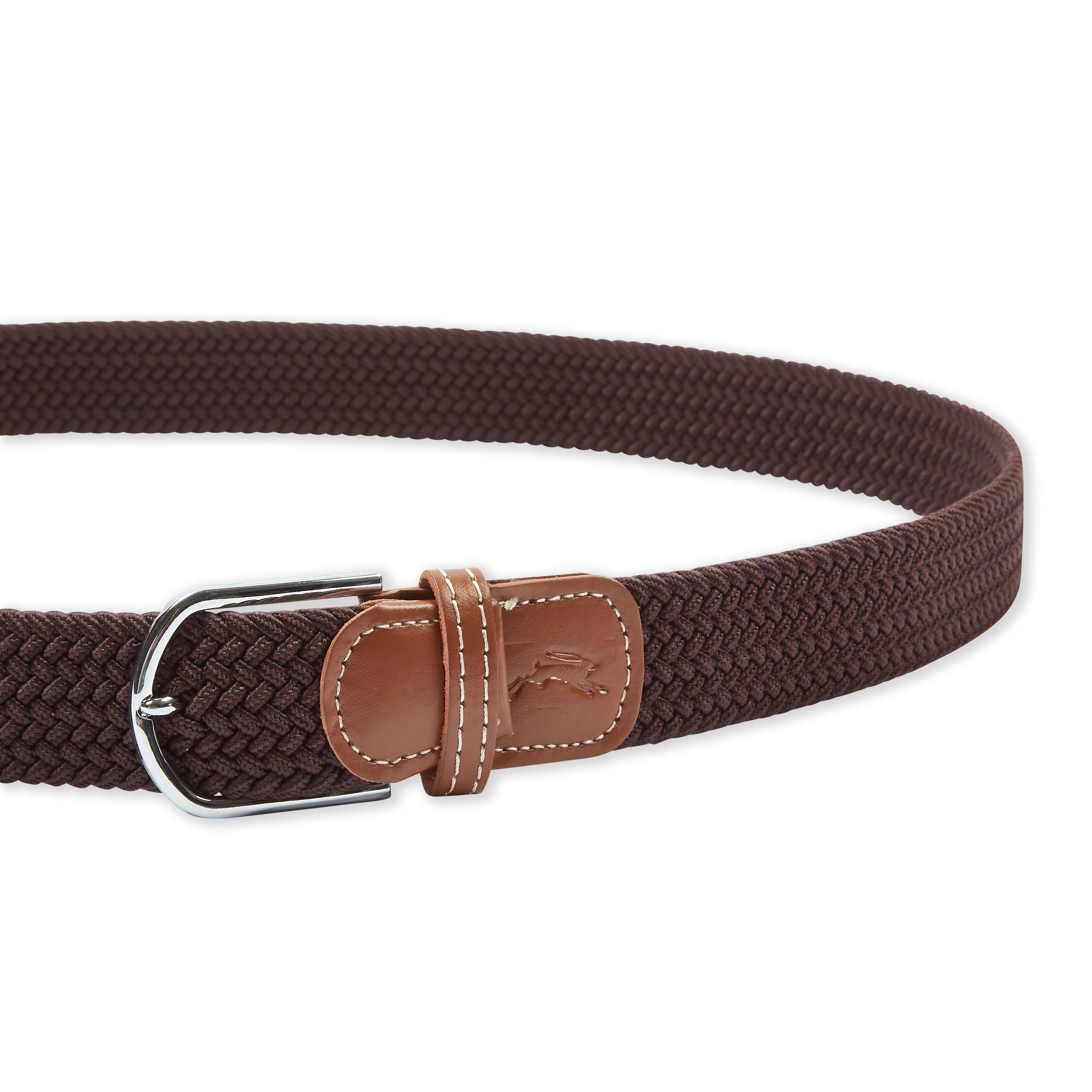  Woven Belt - Dark Brown