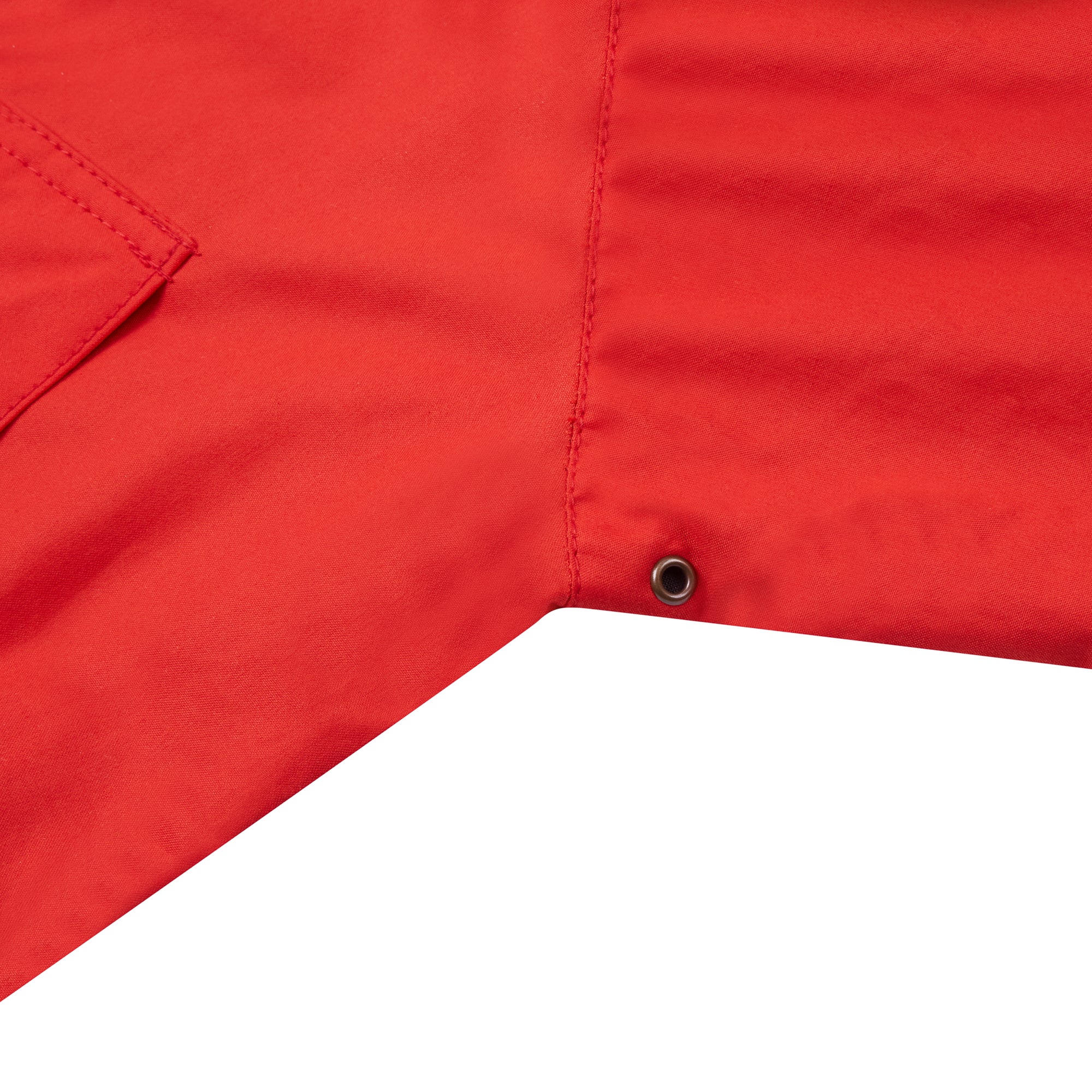 Burrows & Hare Trinity Wax Jacket - Red - Burrows and Hare