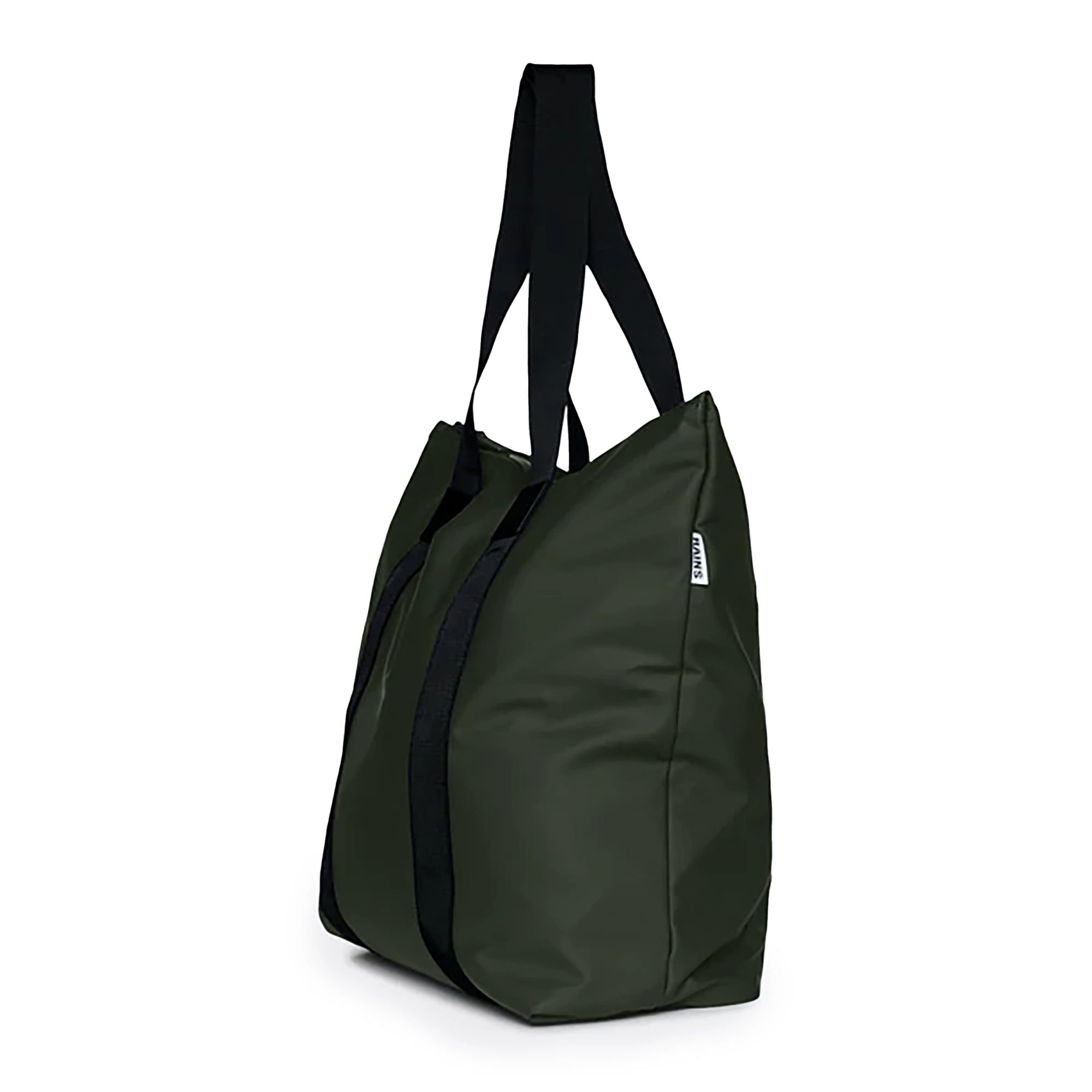 RAINS Waterproof Tote Rush Bag - Green - Burrows and Hare