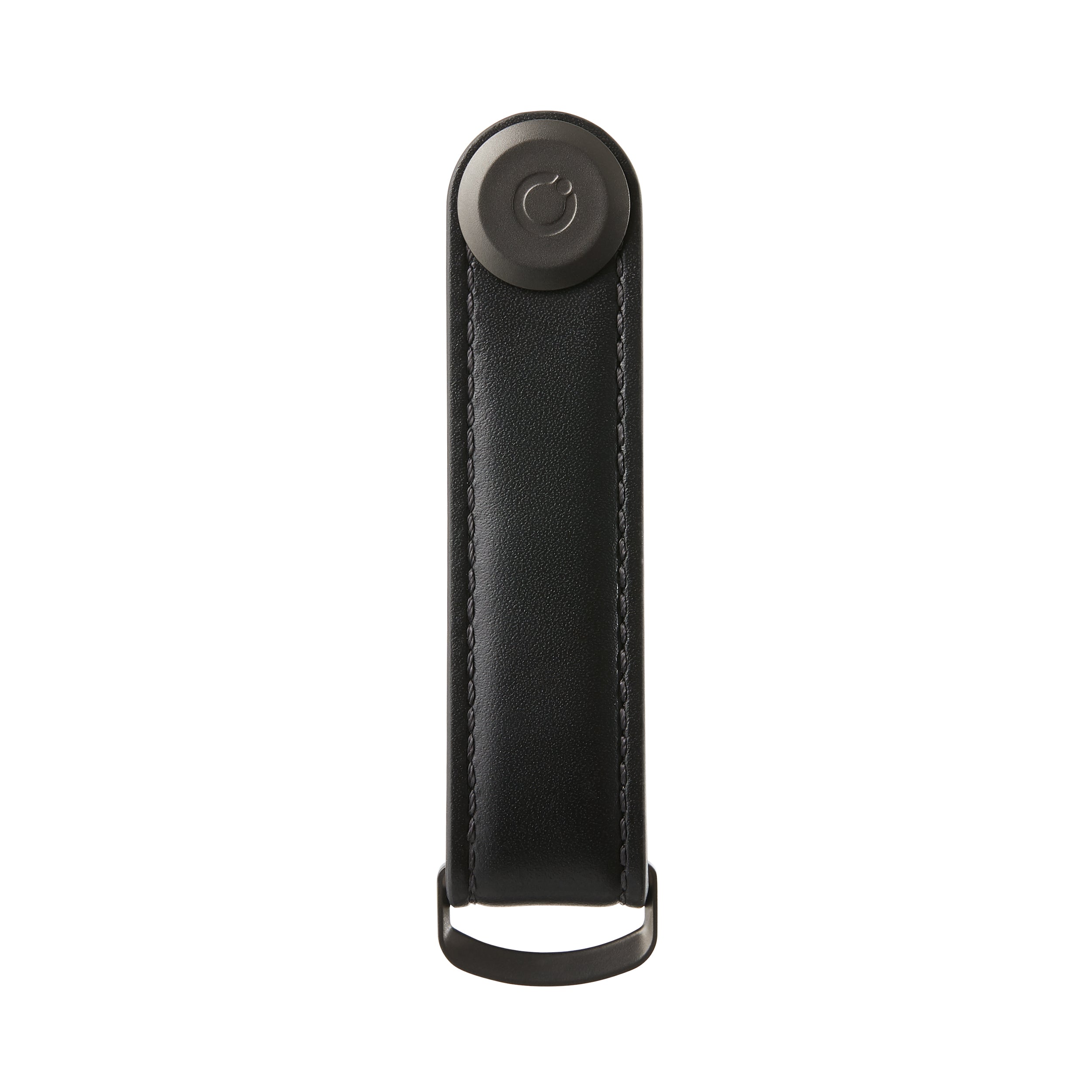 Orbit Key - Key Organiser Leather Black/Black - Burrows and Hare