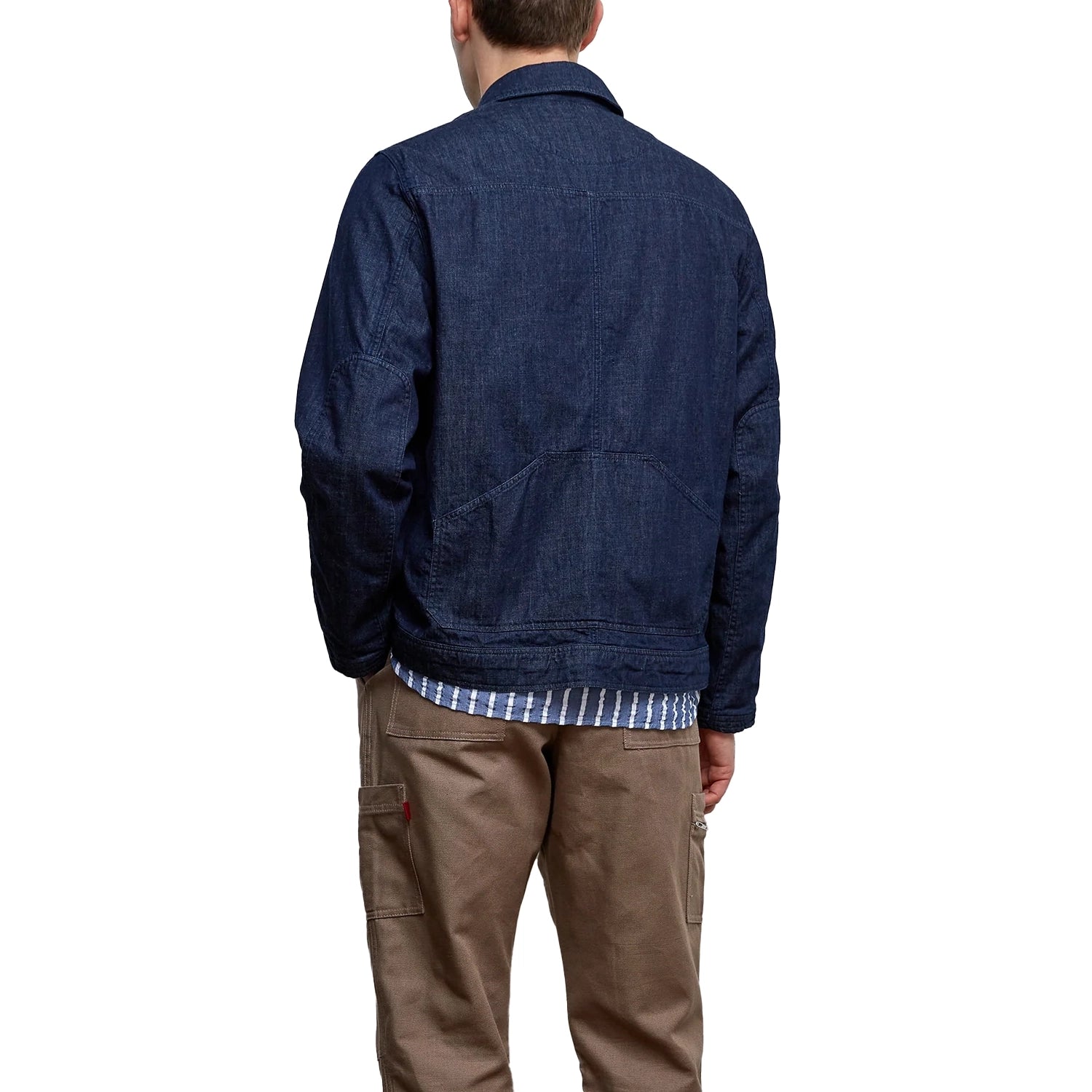 Hortus Gardening Jacket Mullins Denim - Indigo Rinse