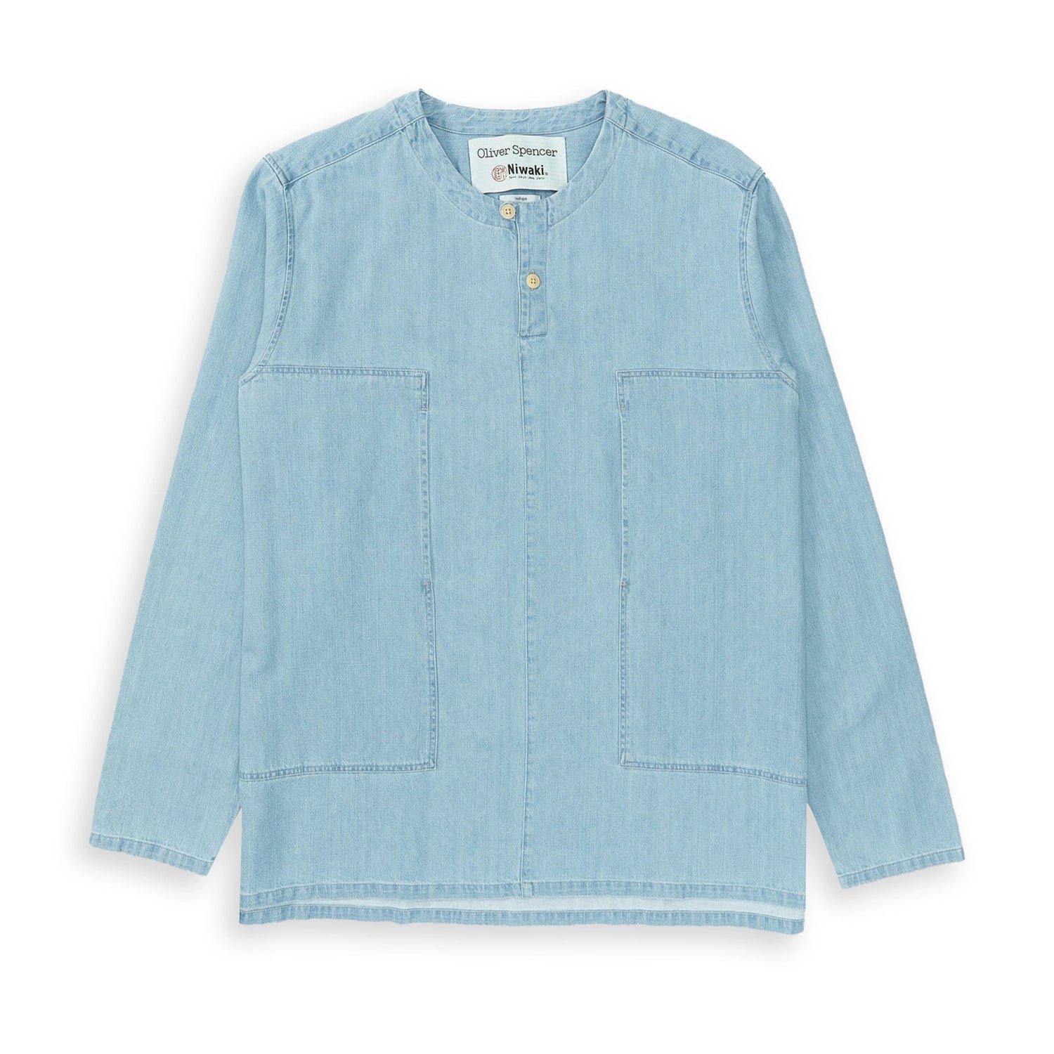 Ohana Gardening Smock Mullins Denim - Indigo Light