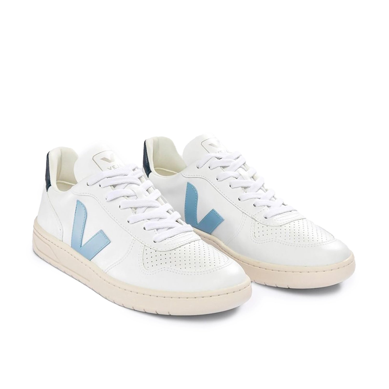 Veja V-10 CWL Trainer - White/Steel/Nautico