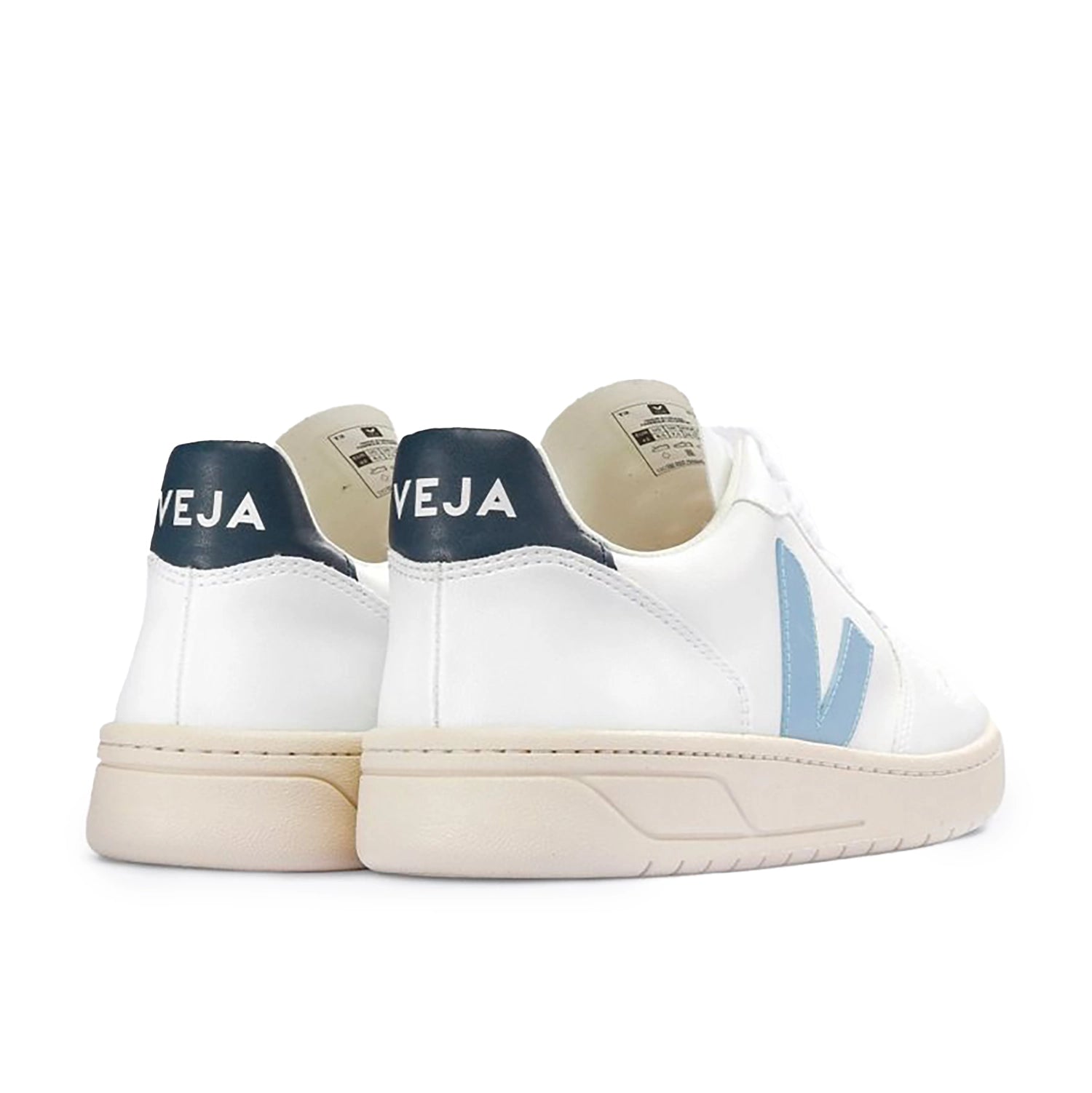 Veja V-10 CWL Trainer - White/Steel/Nautico