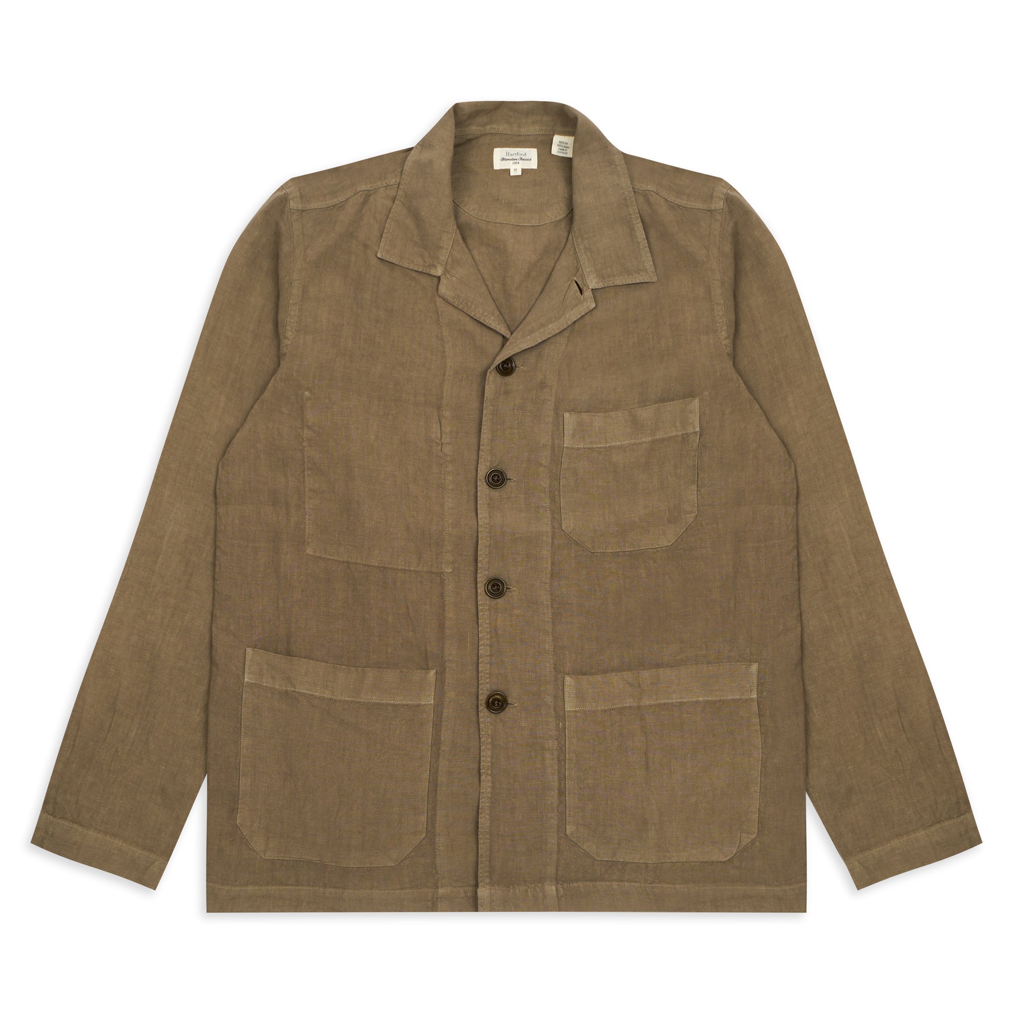 Hartford Perry Pat Jacket - Khaki - Burrows and Hare