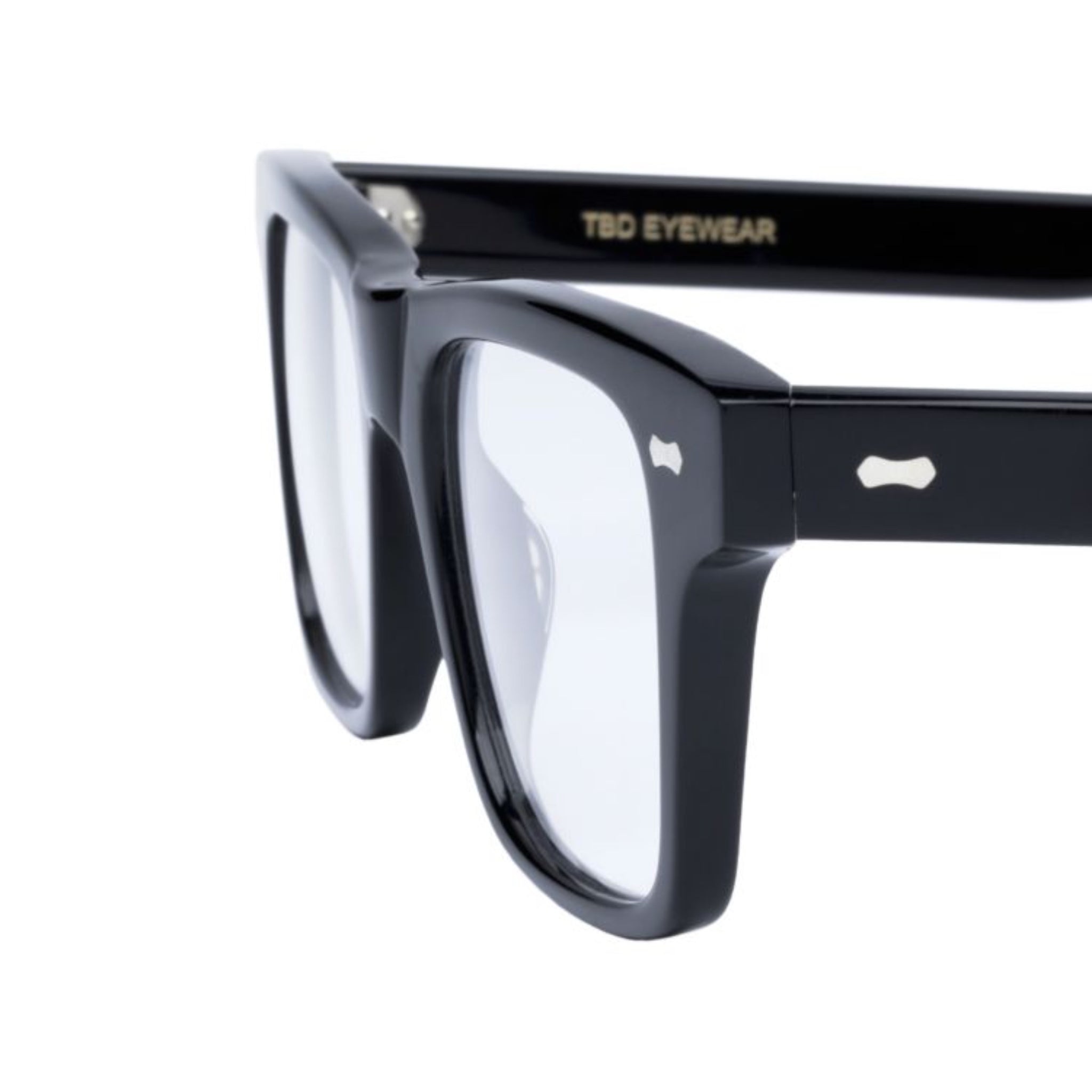 TBD Eyewear Denim Optical Frame - Black - Burrows and Hare