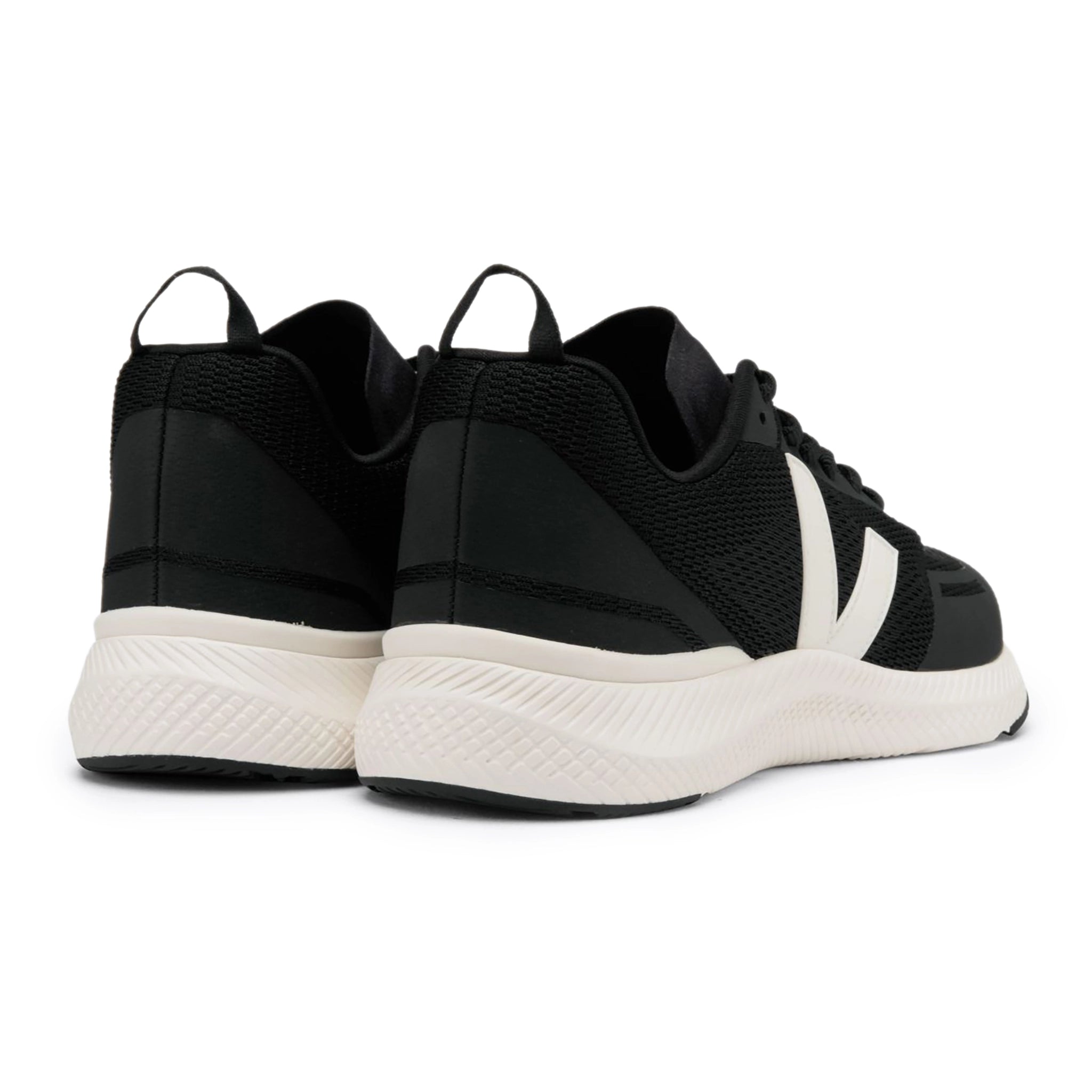 Veja Impala Jacquard Trainer - Black / Cream - Burrows and Hare