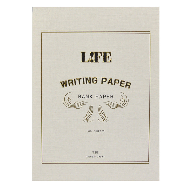 Life Japan Bank Writing Paper - Burrows and Hare