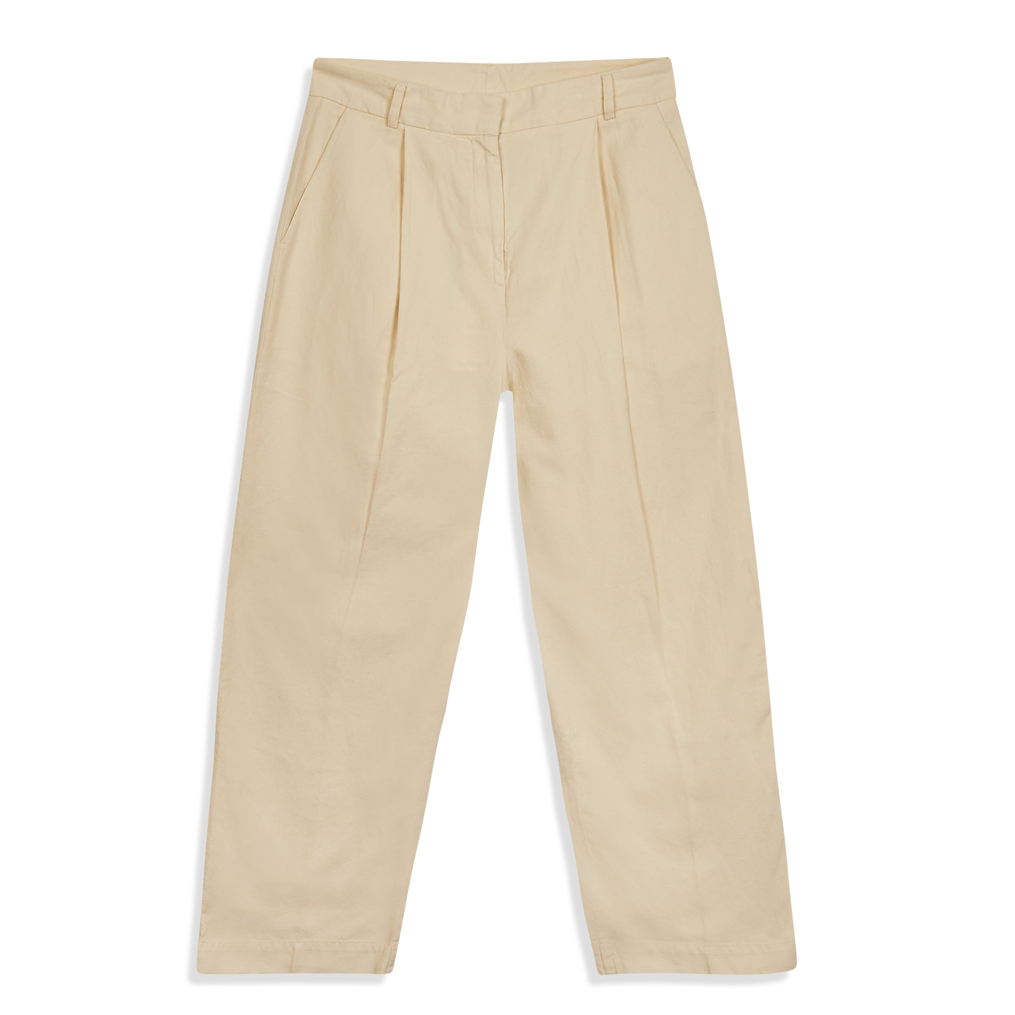 YMC Market Trousers - Ecru - Burrows and Hare