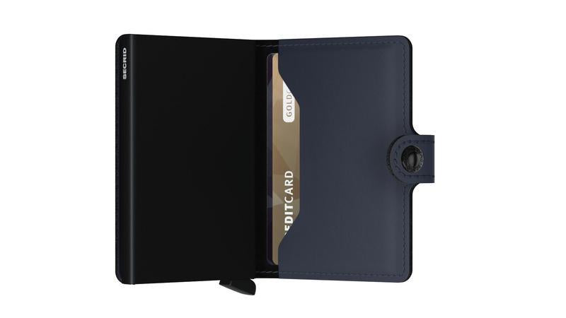 Secrid RFID Miniwallet - Matte Night Blue - Burrows and Hare